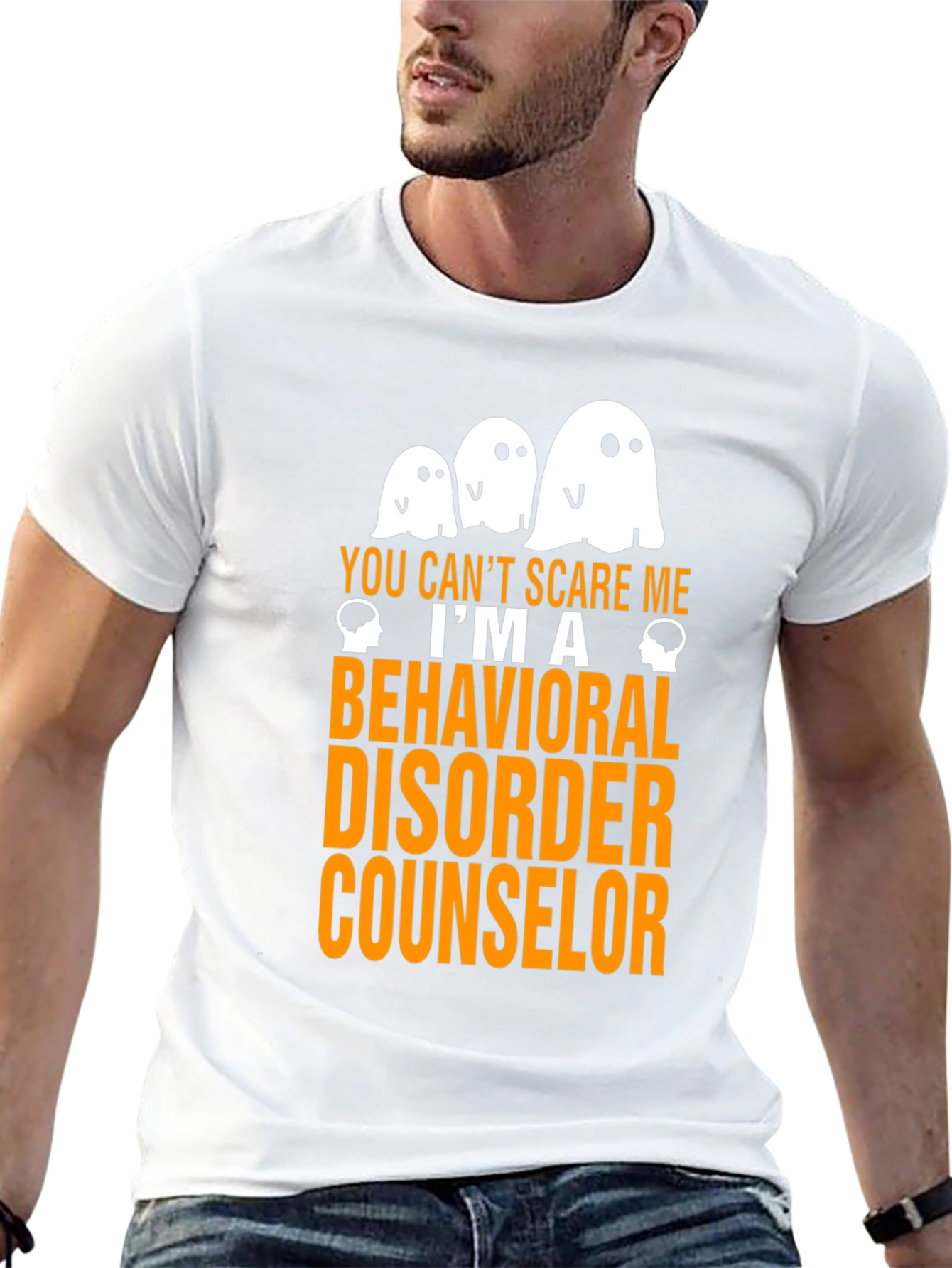 Funny Halloween Behavioral Disorder Counselor T-Shirt