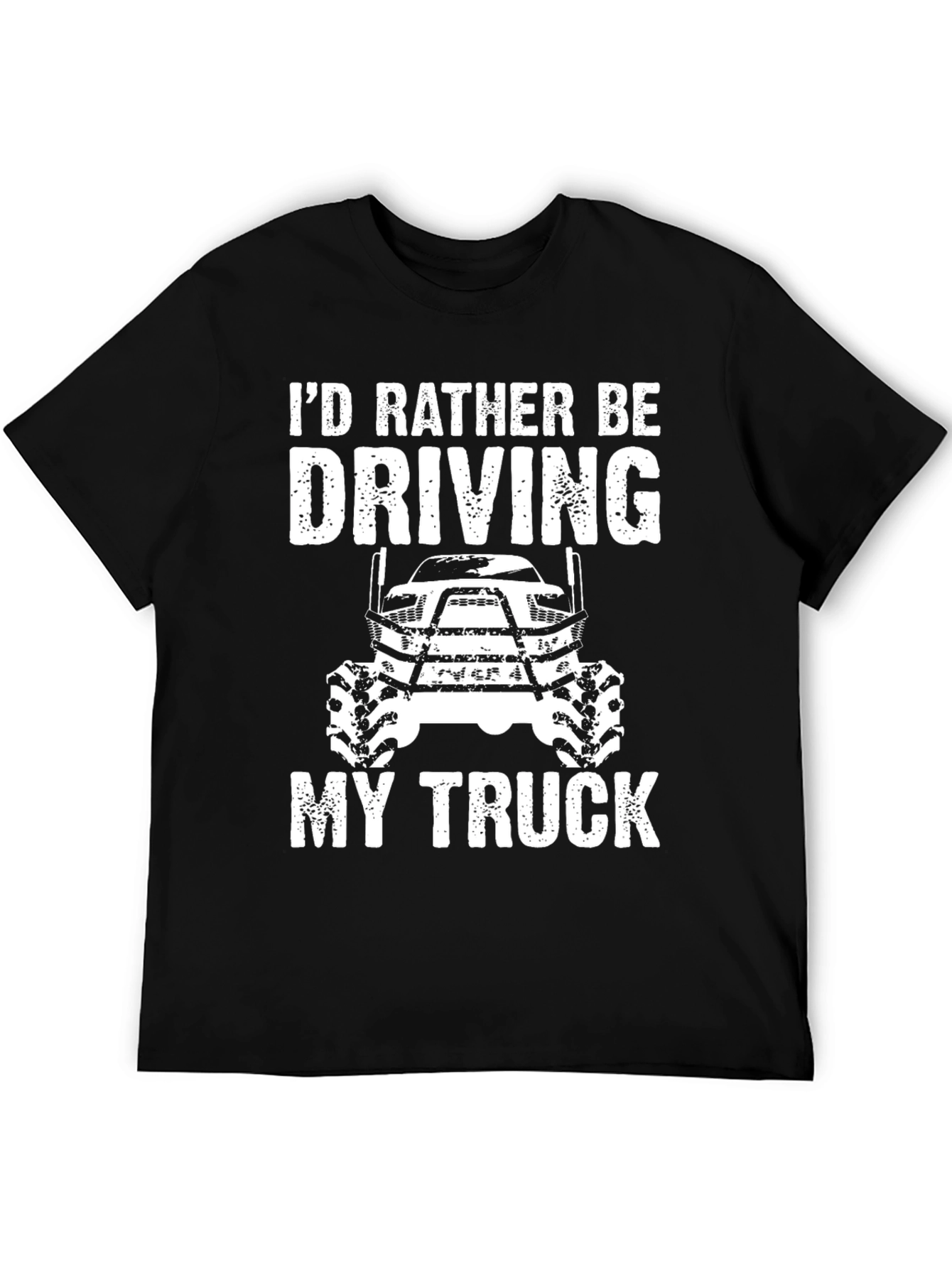 Id Rather Be Driving My Truck T-Shirt