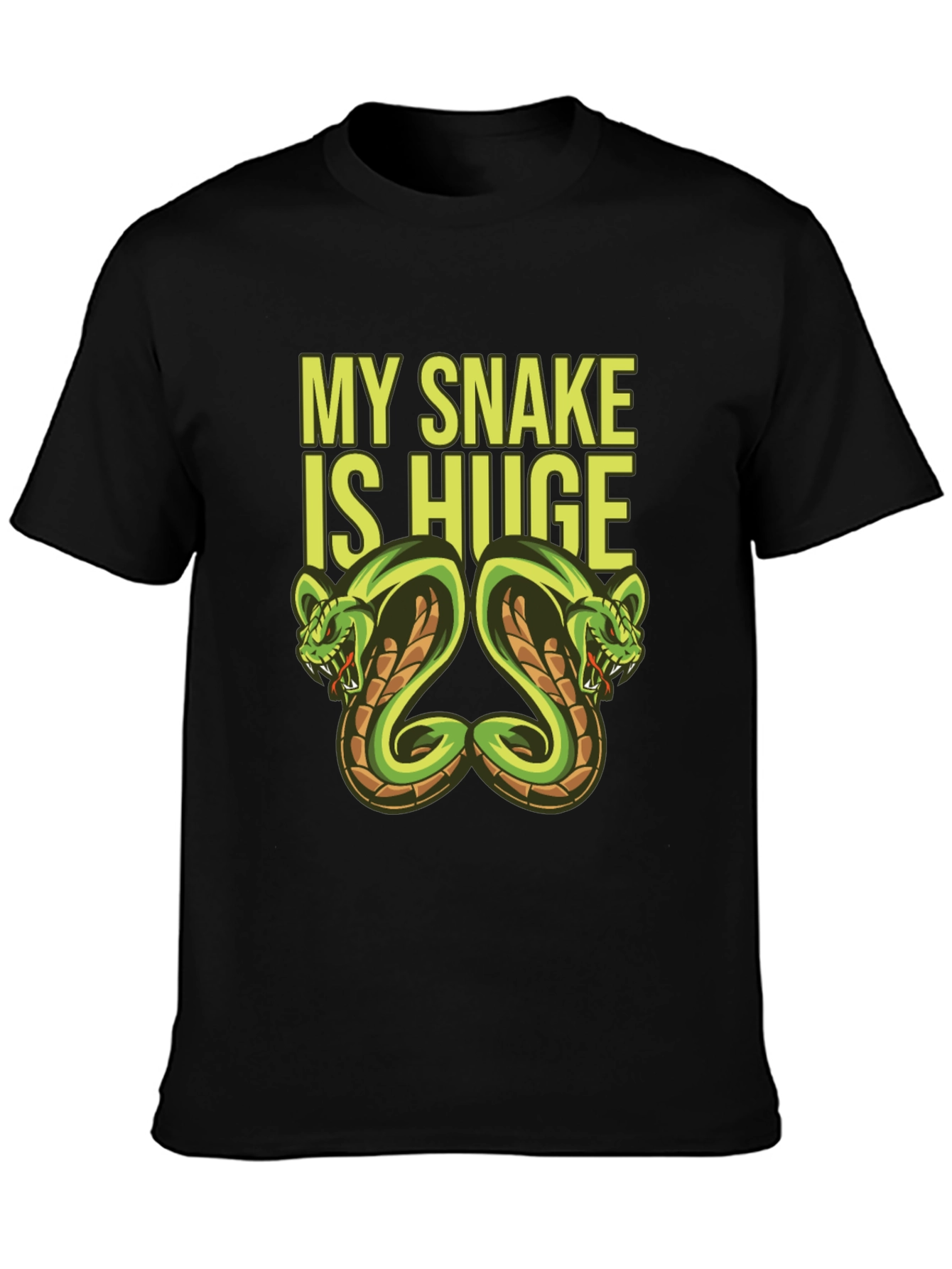My Snake Is Huge Graphic Tee