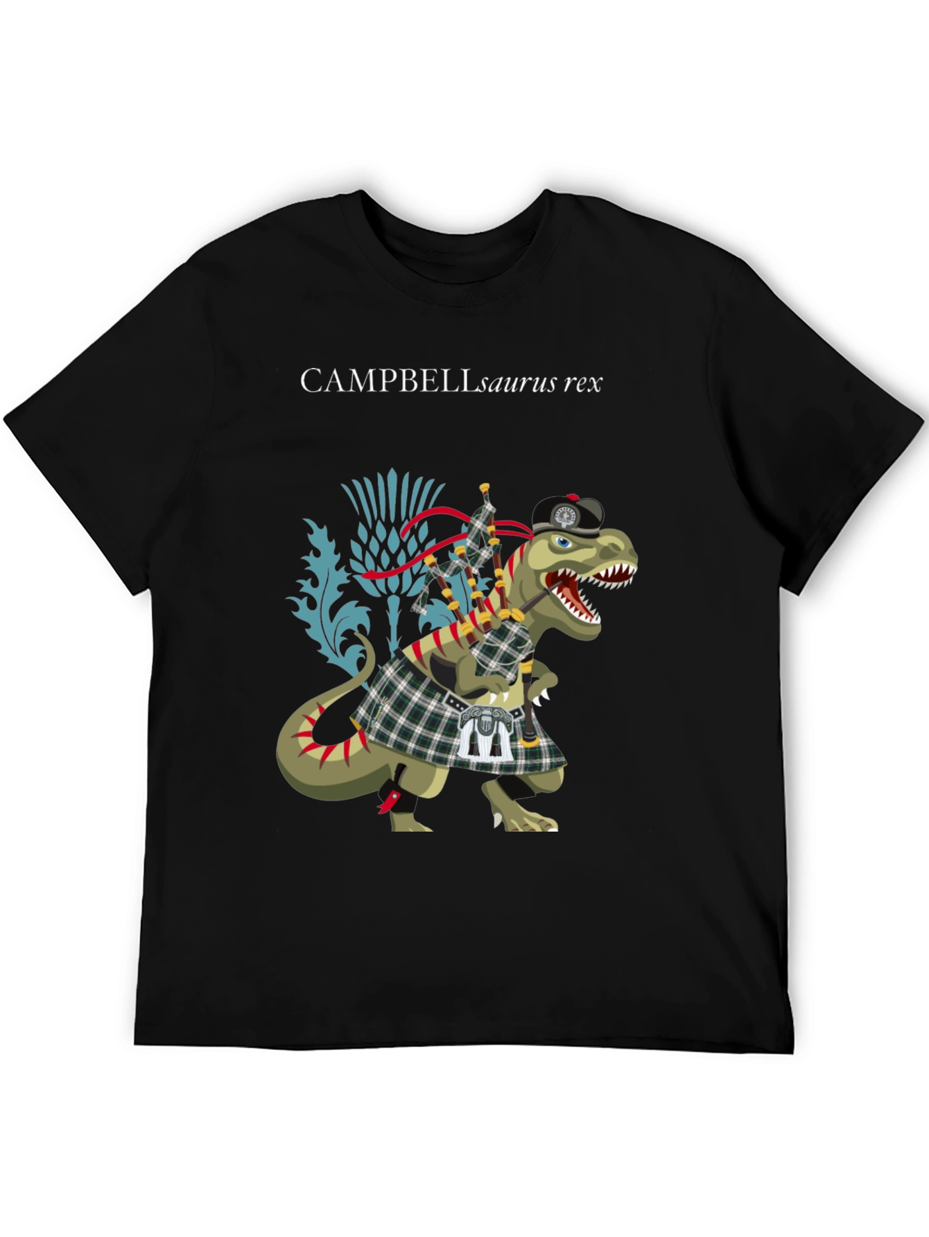 Campbell-saurus Rex Funny T-Shirt