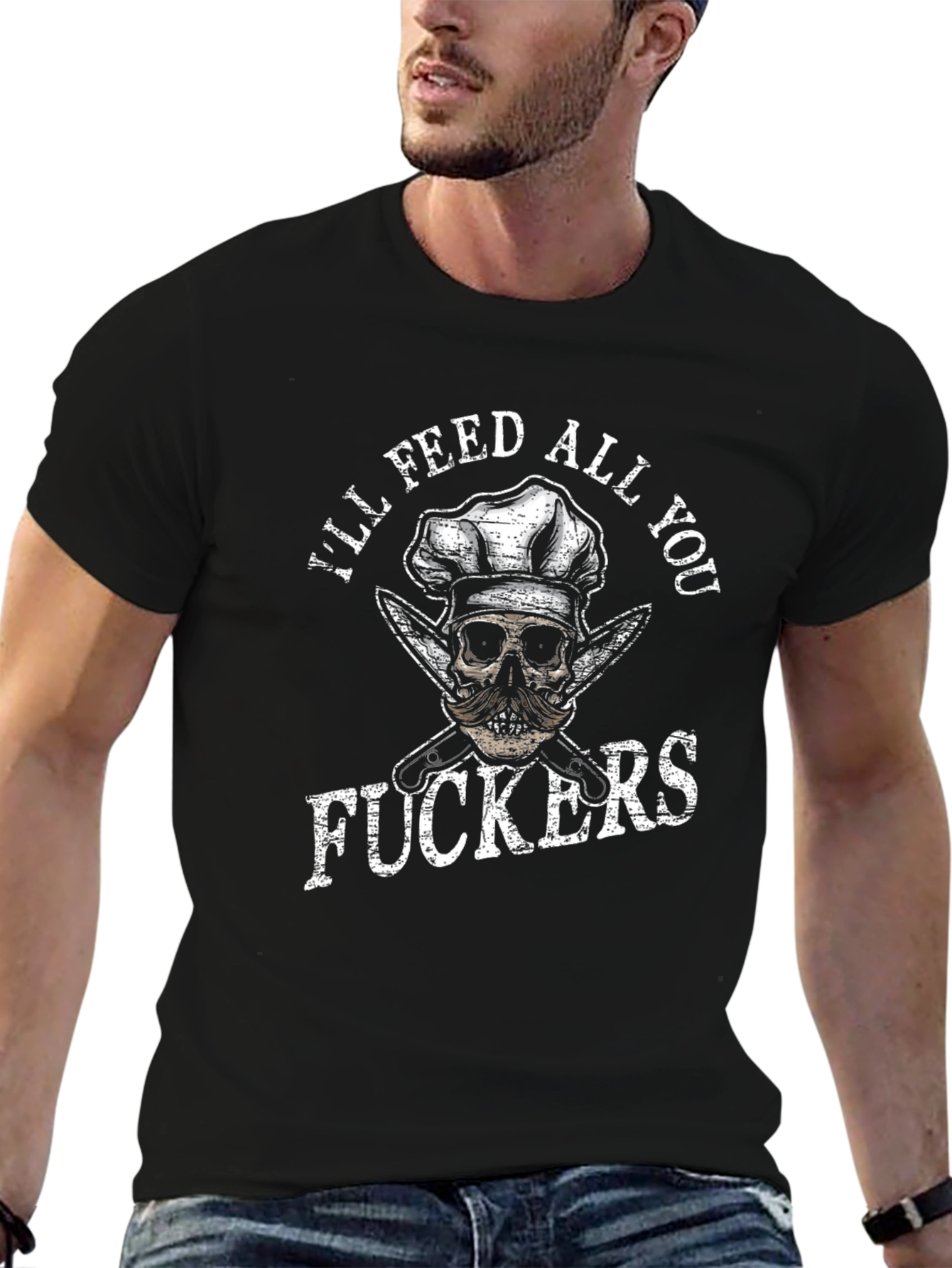 Ill Feed All You Skull Chef T-Shirt