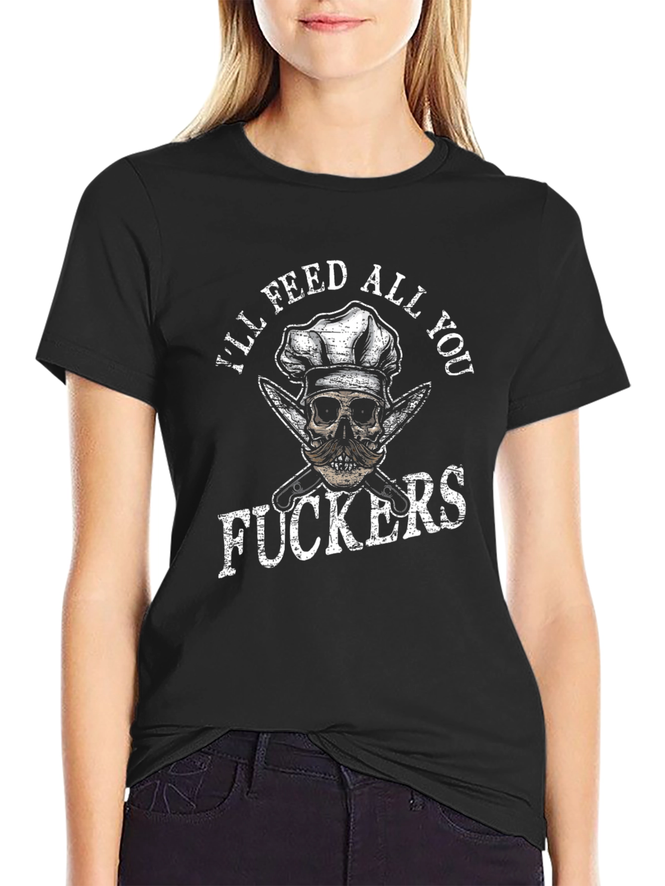 Ill Feed All You Skull Chef T-Shirt