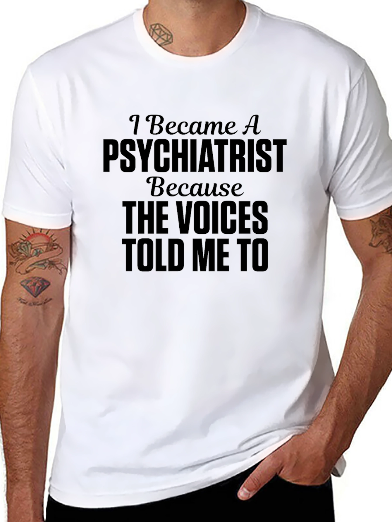 Psychiatrist Novelty Graphic Tee - Funny T-Shirt