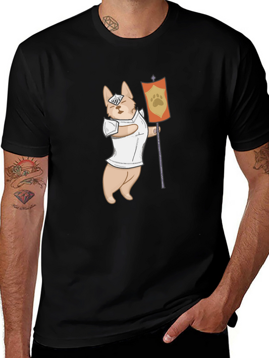 Dog Knight T-Shirt - Funny Canine Warrior Tee