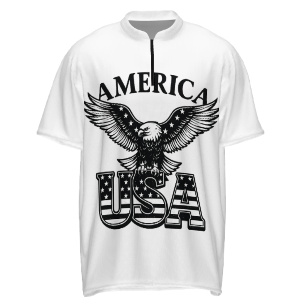 America USA Eagle Graphic T-Shirt – Patriotic Vintage Independence Day Tee(z206)