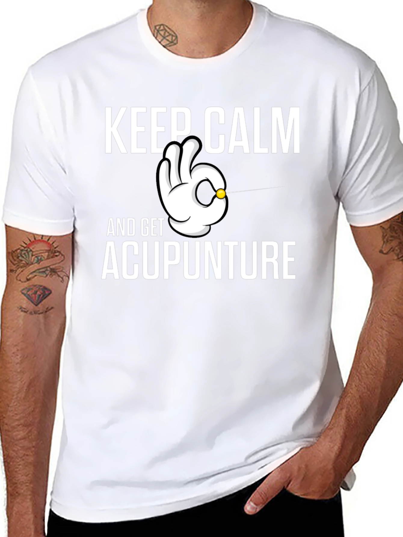 Keep Calm and Get Acupuncture T-Shirt