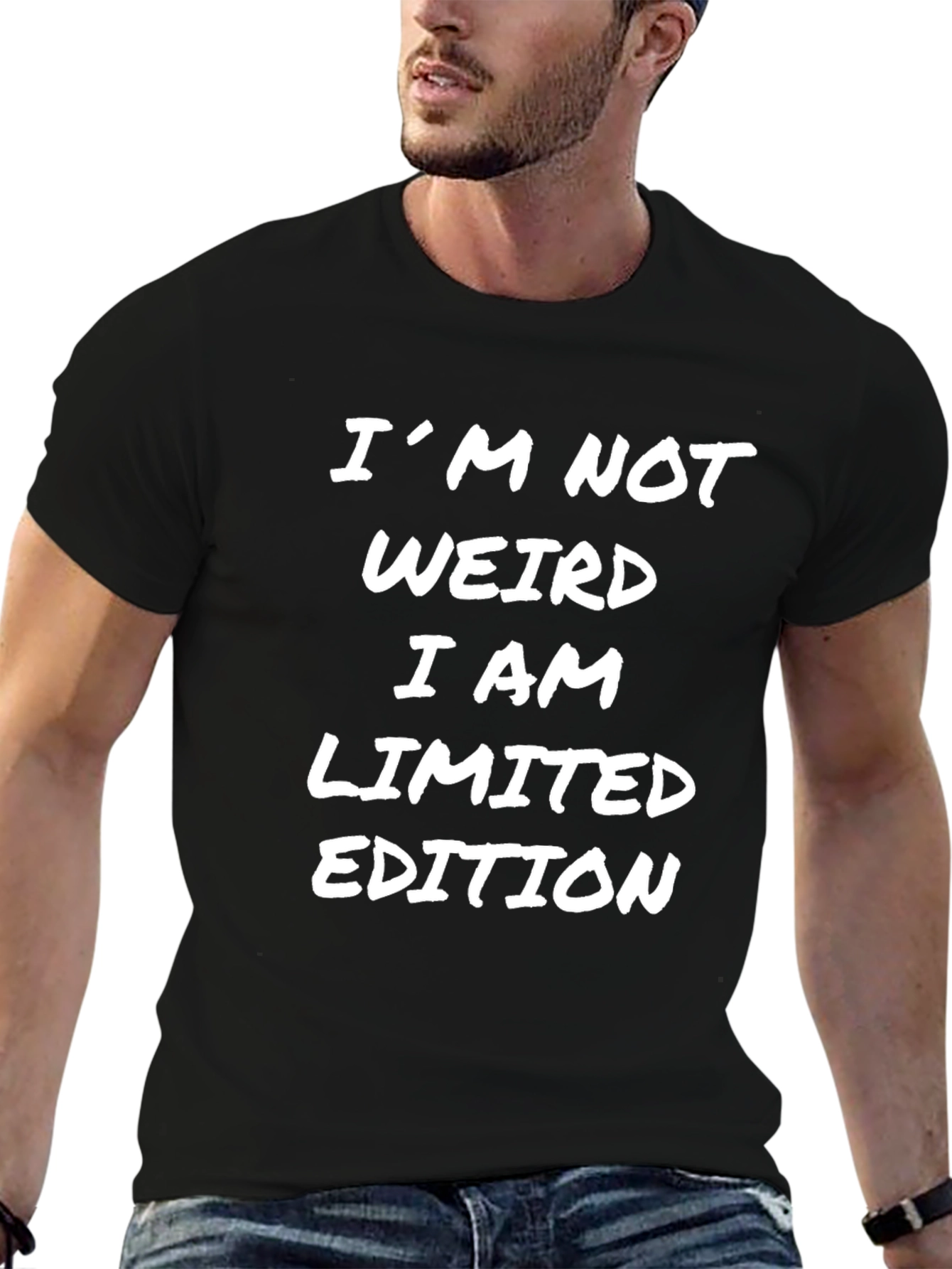 Im Not Weird Limited Edition Black T-Shirt