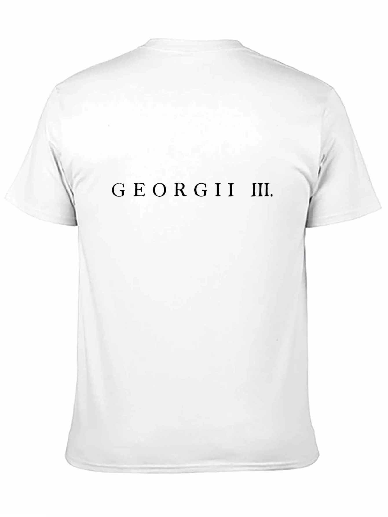 Georgii III Graphic Tee - Classic Black T-Shirt