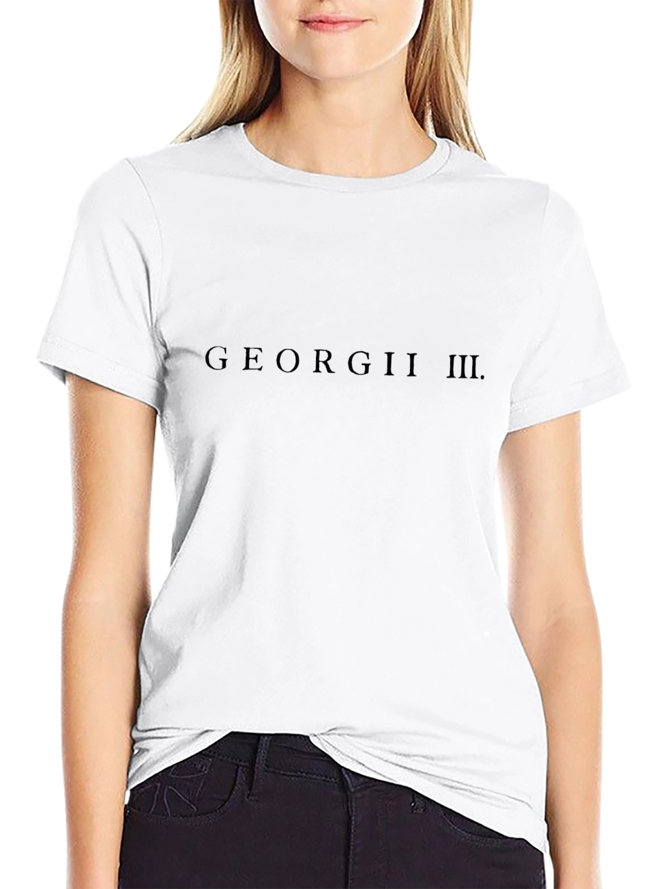 Georgii III Graphic Tee - Classic Black T-Shirt
