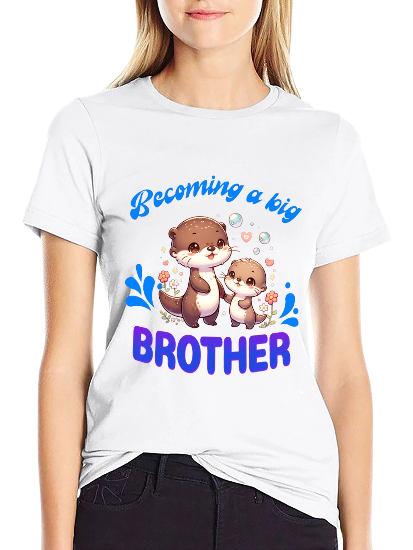Becoming a Big Brother Otter Tee