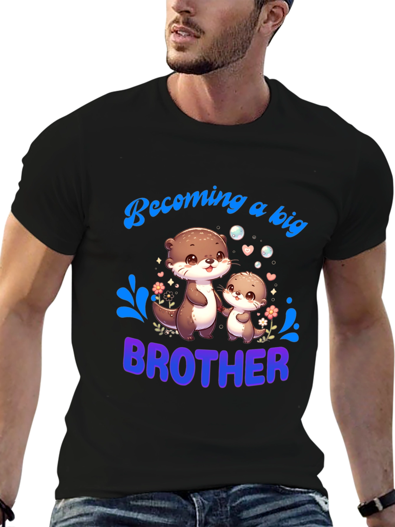Becoming a Big Brother Otter Tee