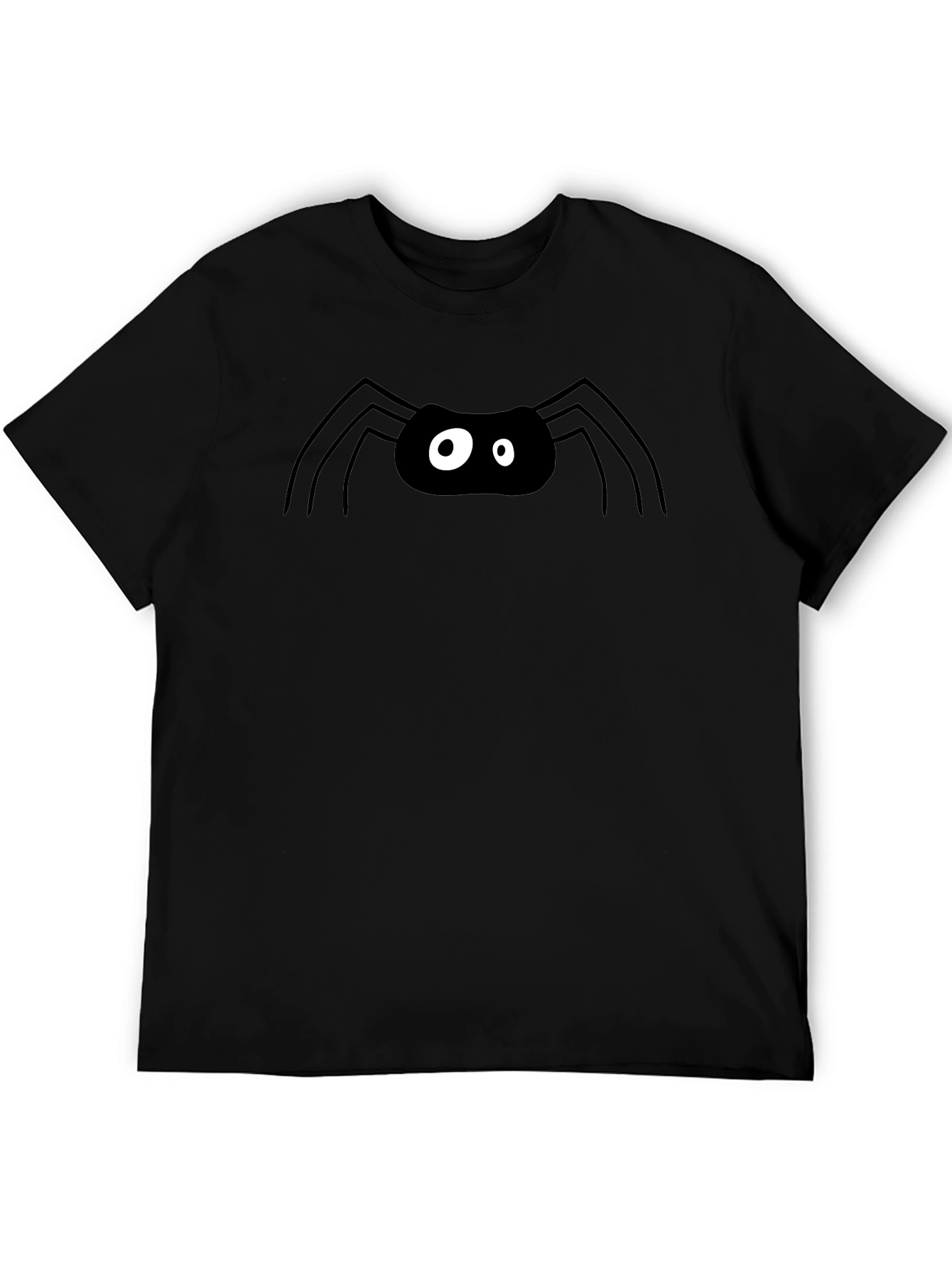 Spooky Spider Graphic Tee - Halloween Ready