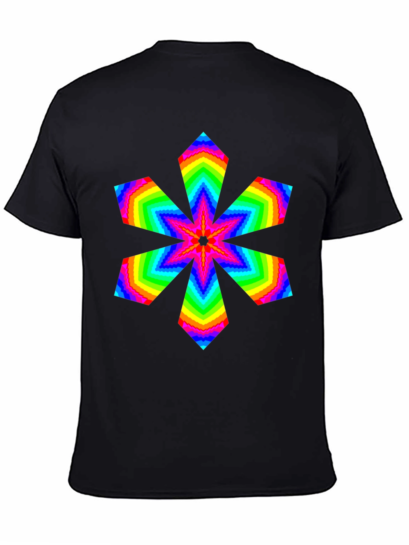 Rainbow Starburst Graphic Tee