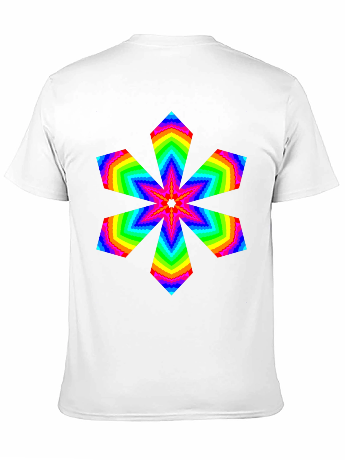 Rainbow Starburst Graphic Tee