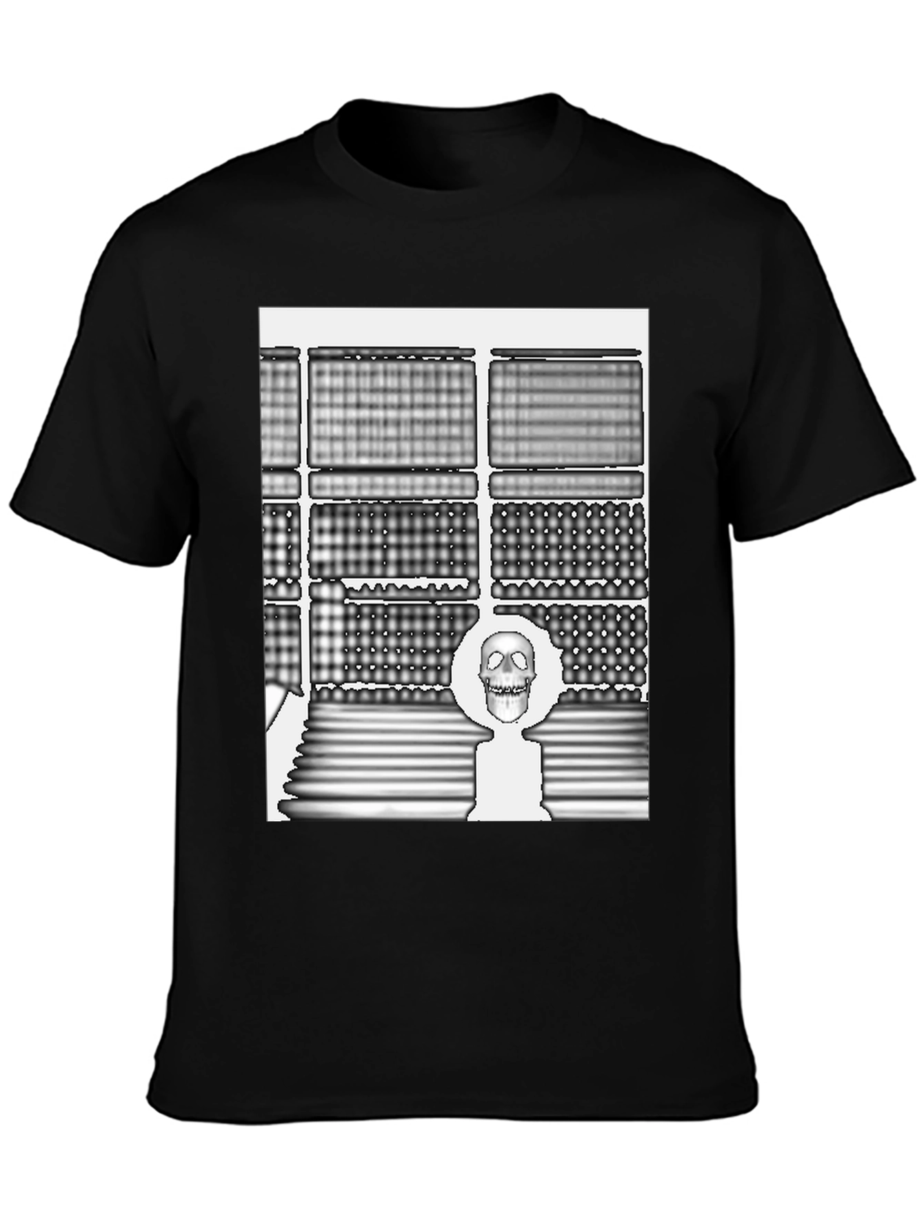 Skull Art Black Tee