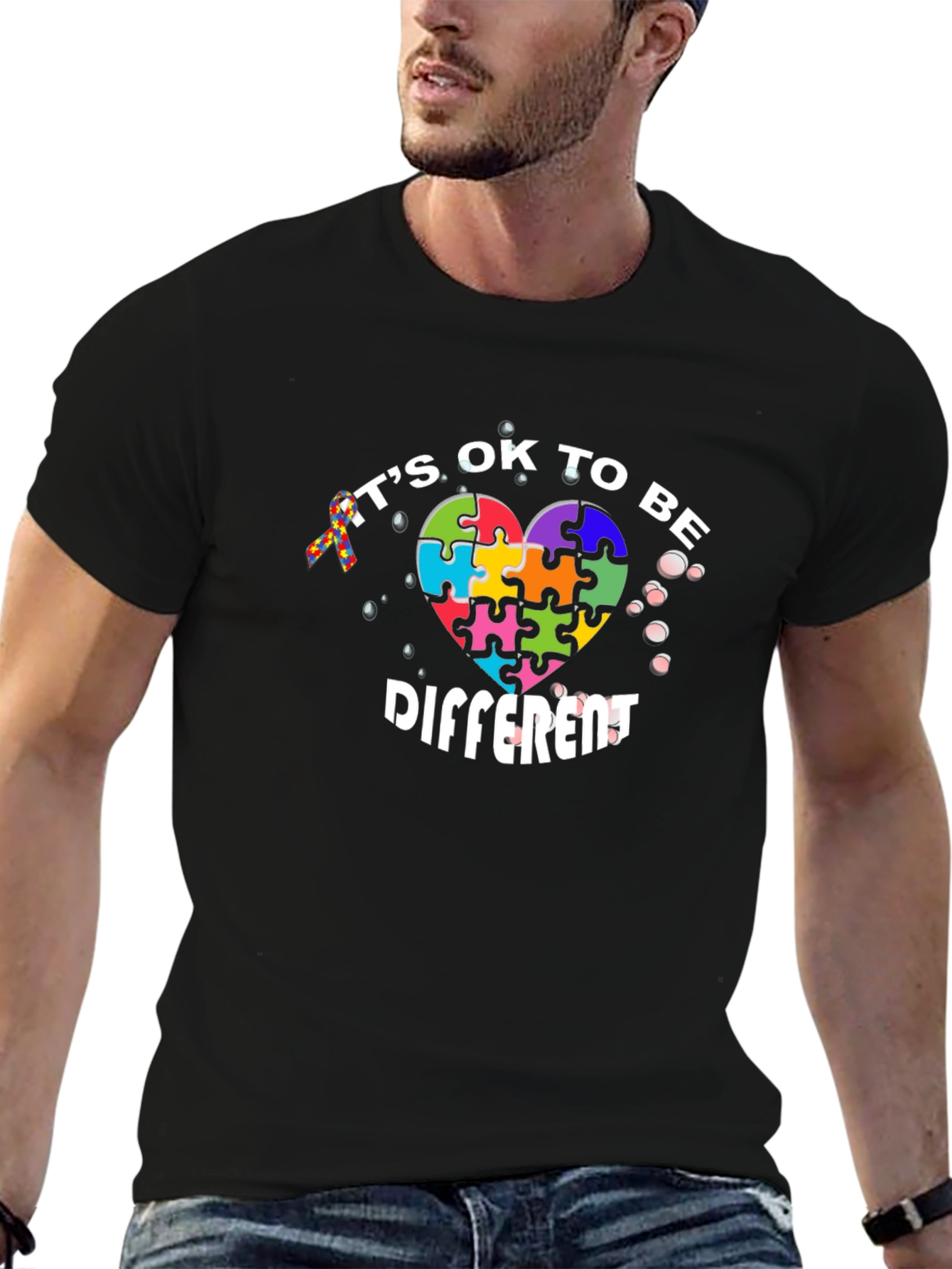 Its OK To Be Different Autism Awareness T-Shirt