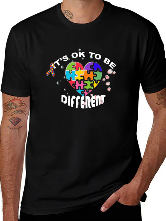 Its OK To Be Different Autism Awareness T-Shirt