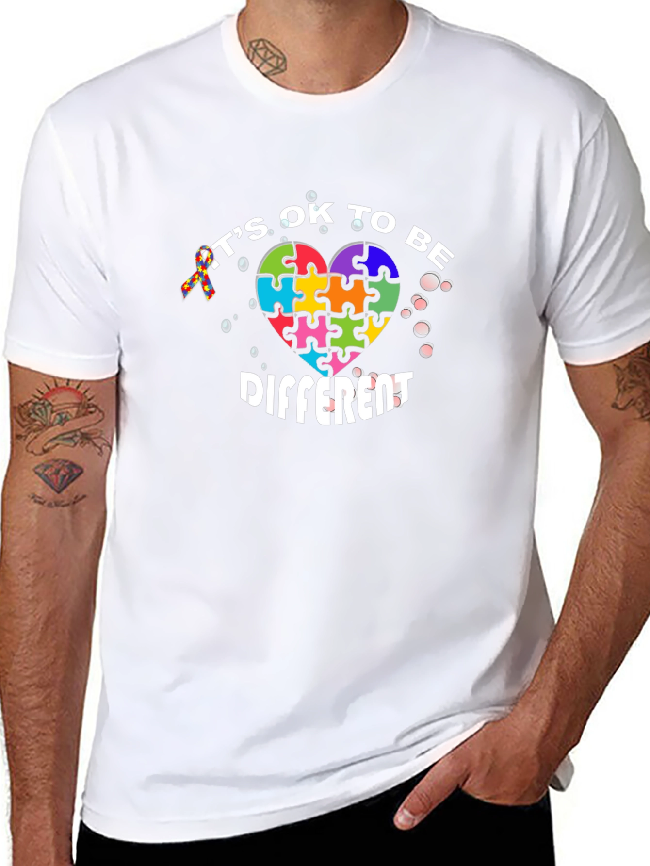 Its OK To Be Different Autism Awareness T-Shirt