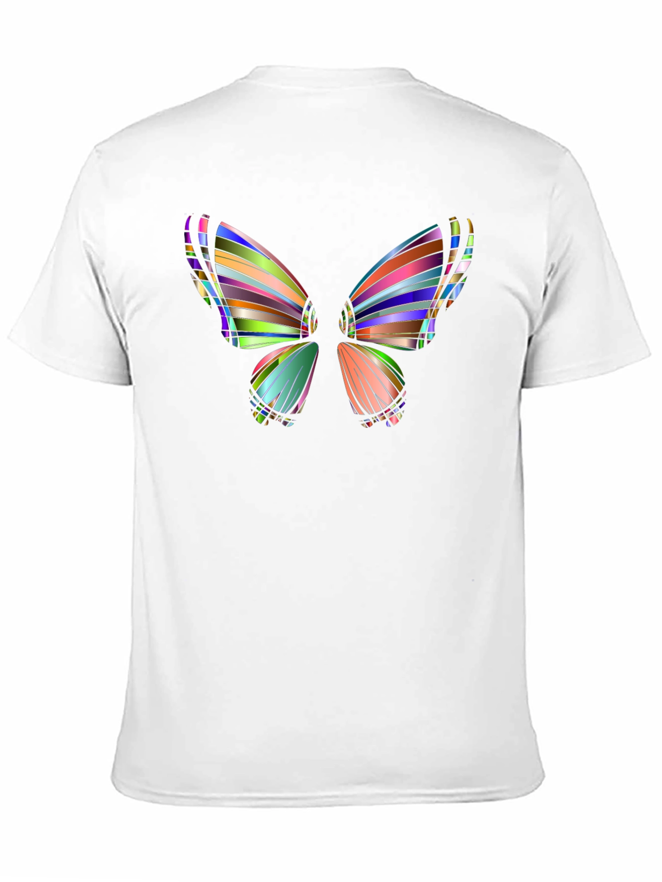 Butterfly Art Black T-Shirt