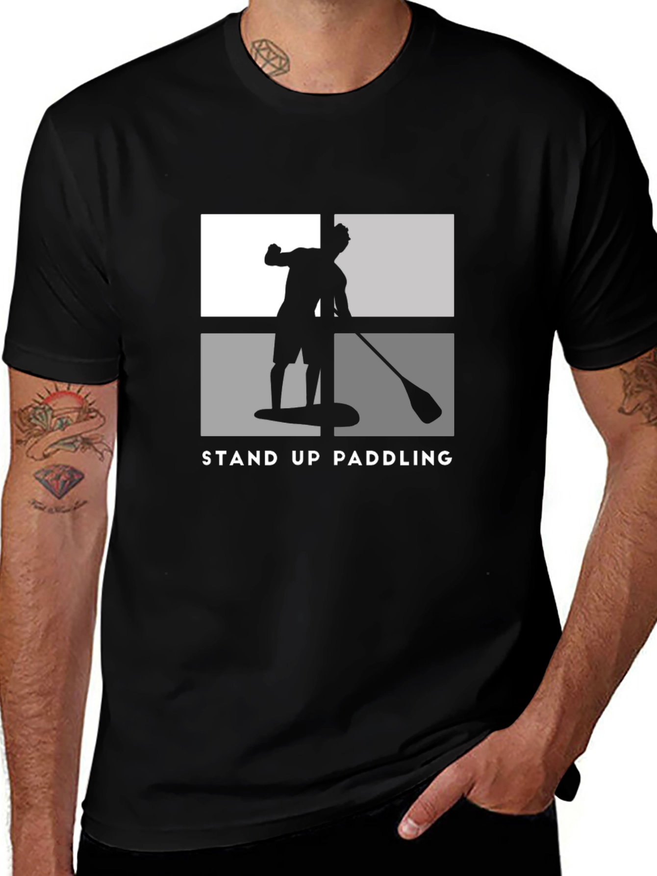 Stand Up Paddling Graphic Tee