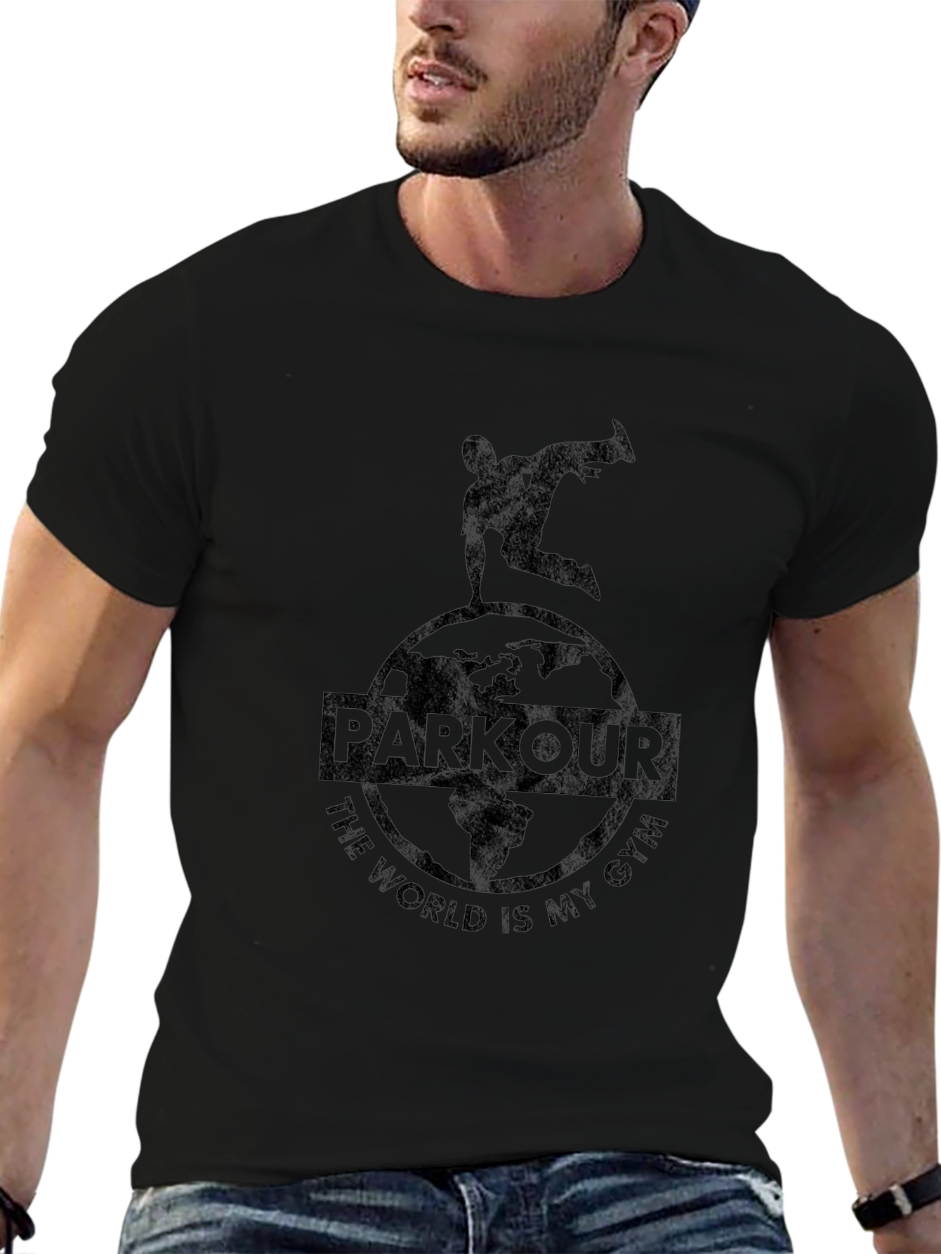 Parkour World Gym T-Shirt - Urban Athlete Style