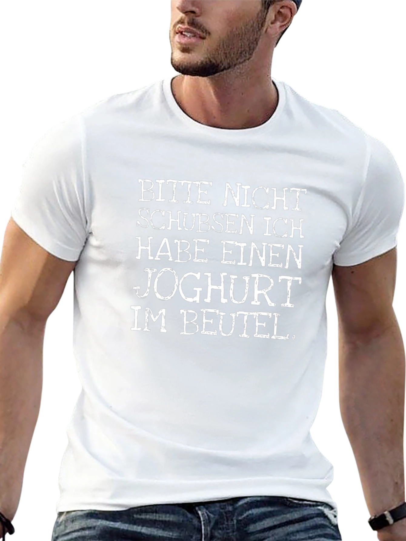 Funny German Quote T-Shirt - Joghurt Im Beutel
