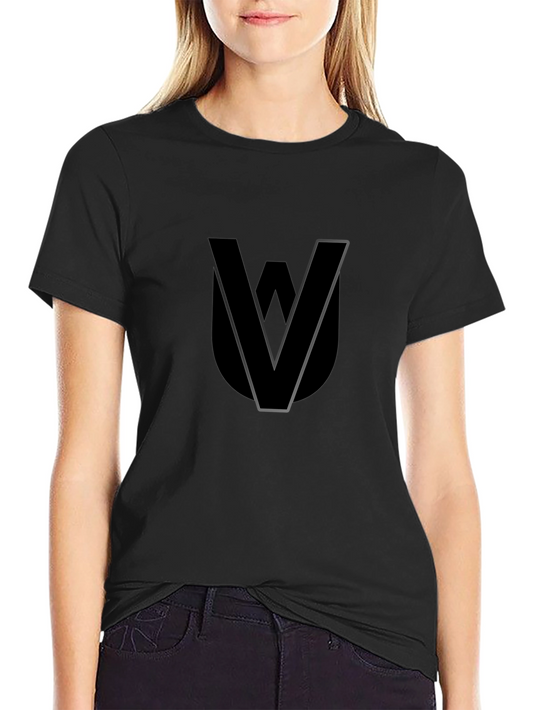Stylish Black T-Shirt with Unique Graphic Design