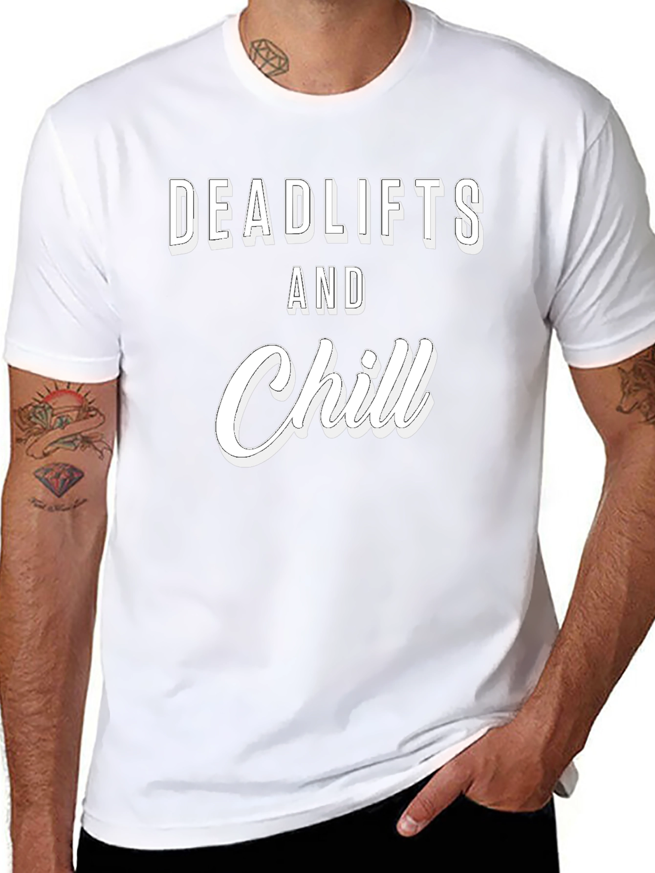 Deadlifts and Chill Graphic Tee