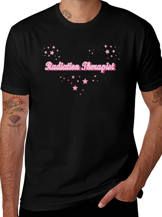 Radiation Therapist Starry Heart T-Shirt