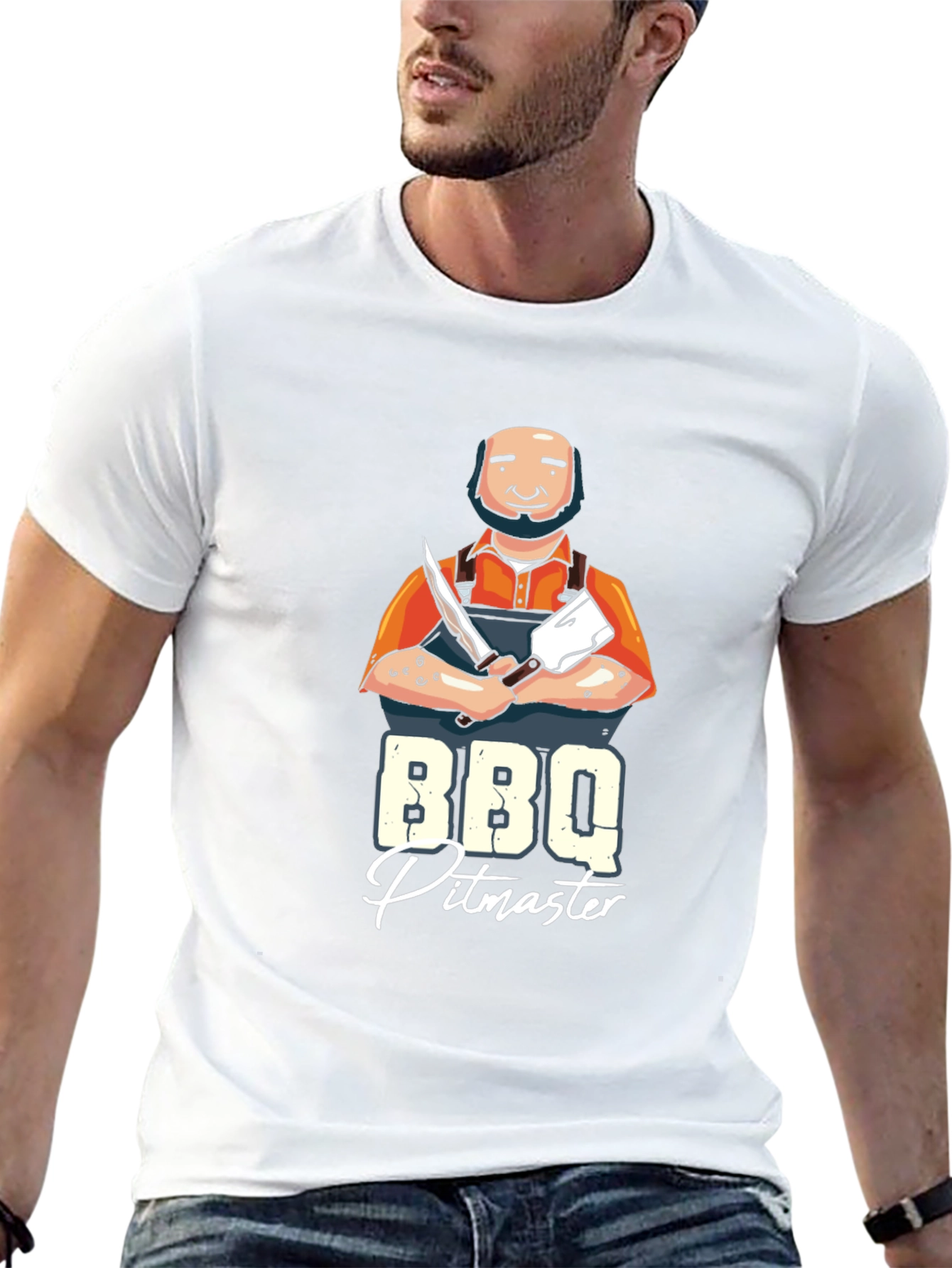 BBQ Pitmaster Graphic T-Shirt - Grill Master Tee