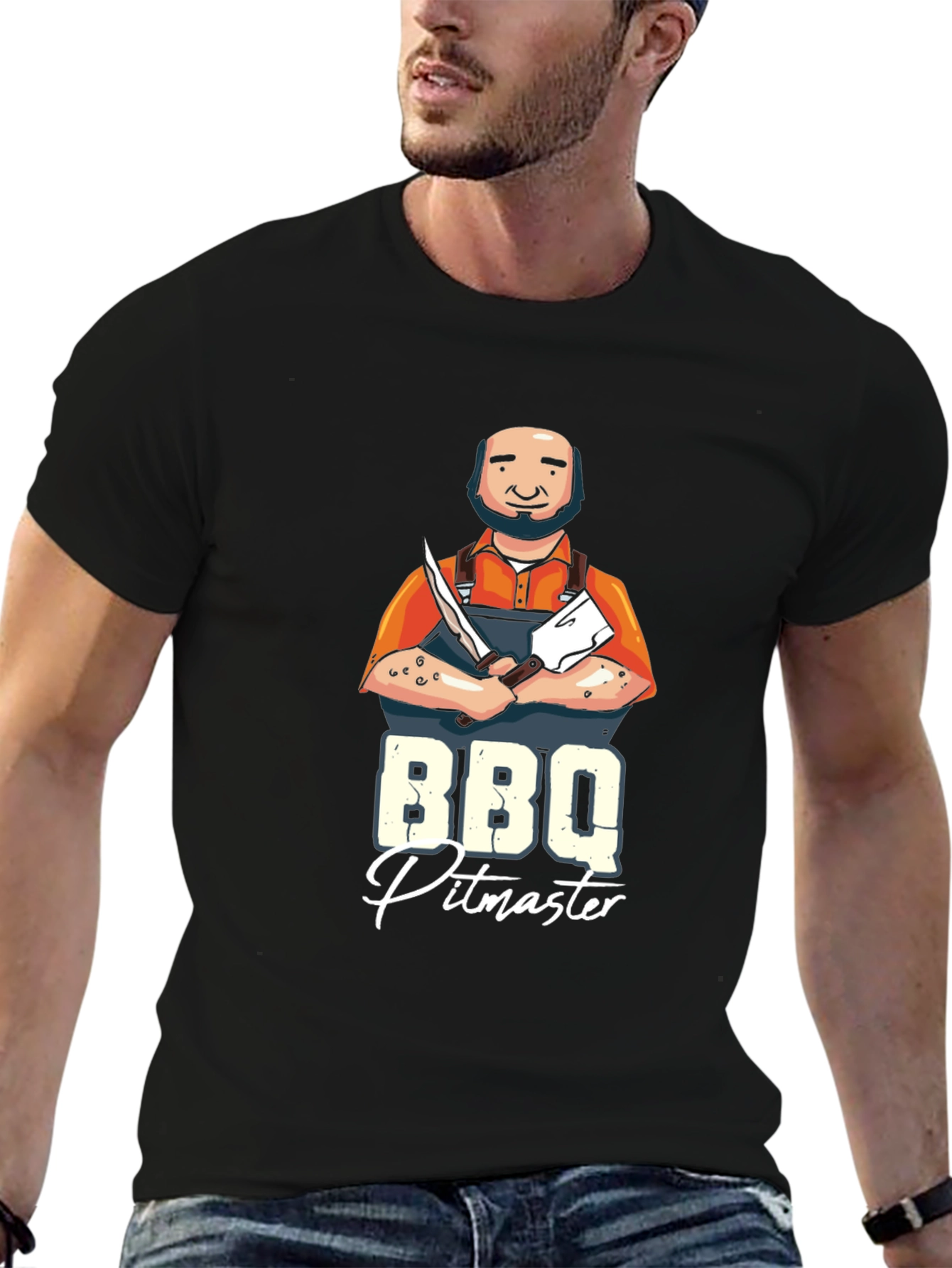BBQ Pitmaster Graphic T-Shirt - Grill Master Tee