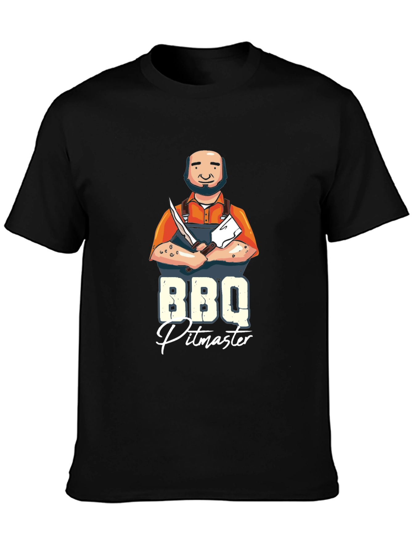 BBQ Pitmaster Graphic T-Shirt - Grill Master Tee