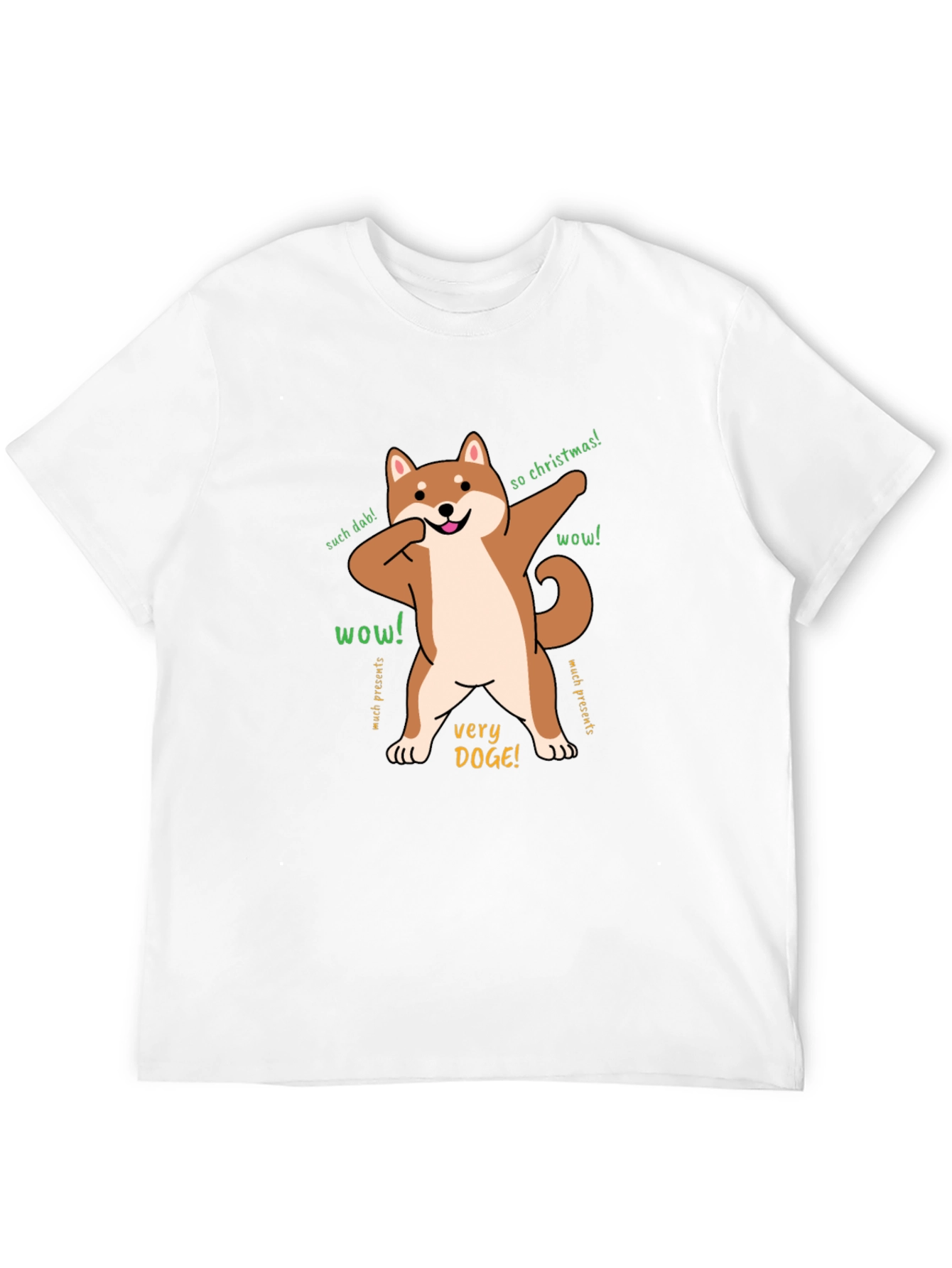 Doge Christmas T-Shirt - Much Wow!
