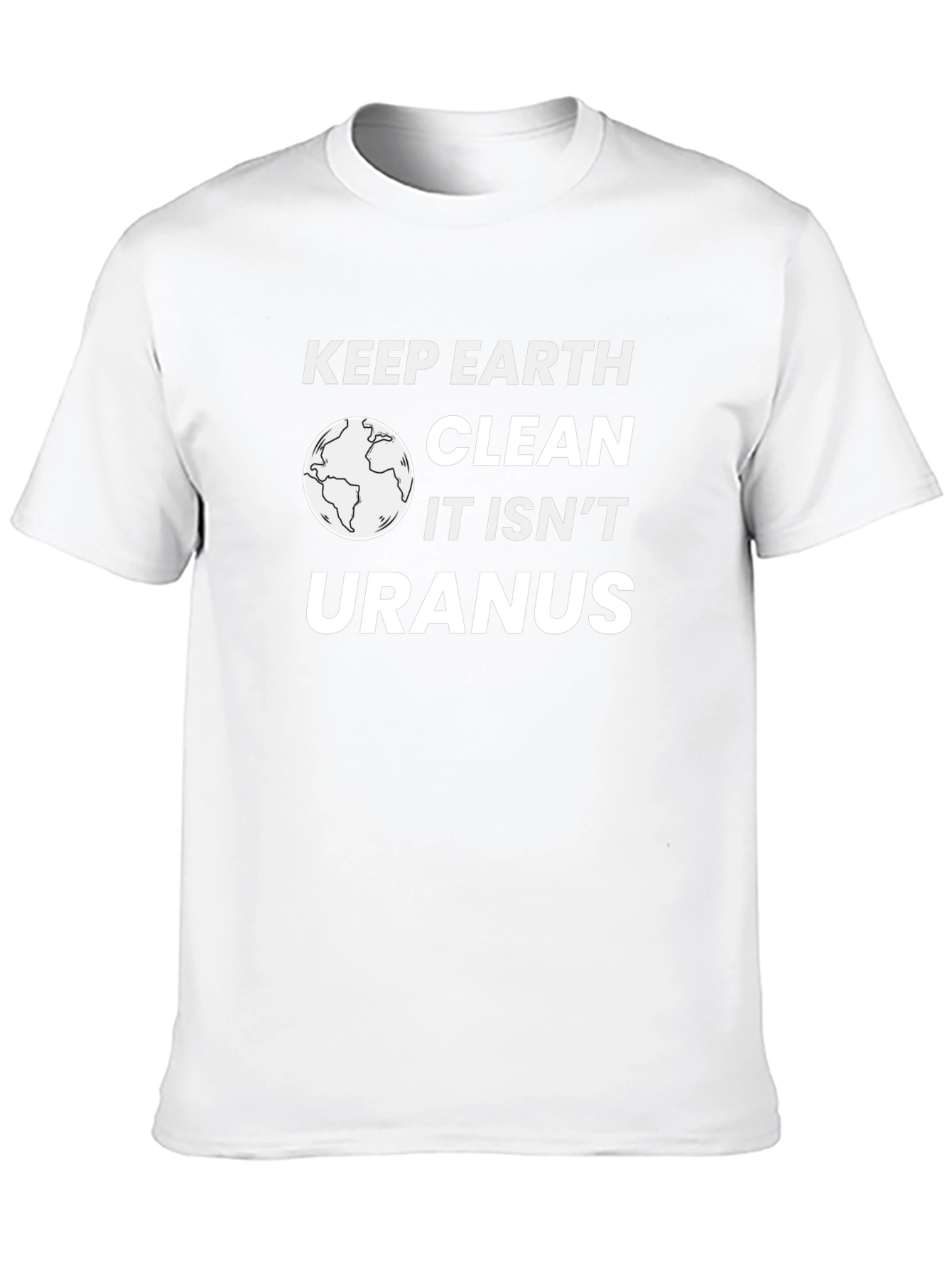 Keep Earth Clean T-Shirt - Environmental Awareness