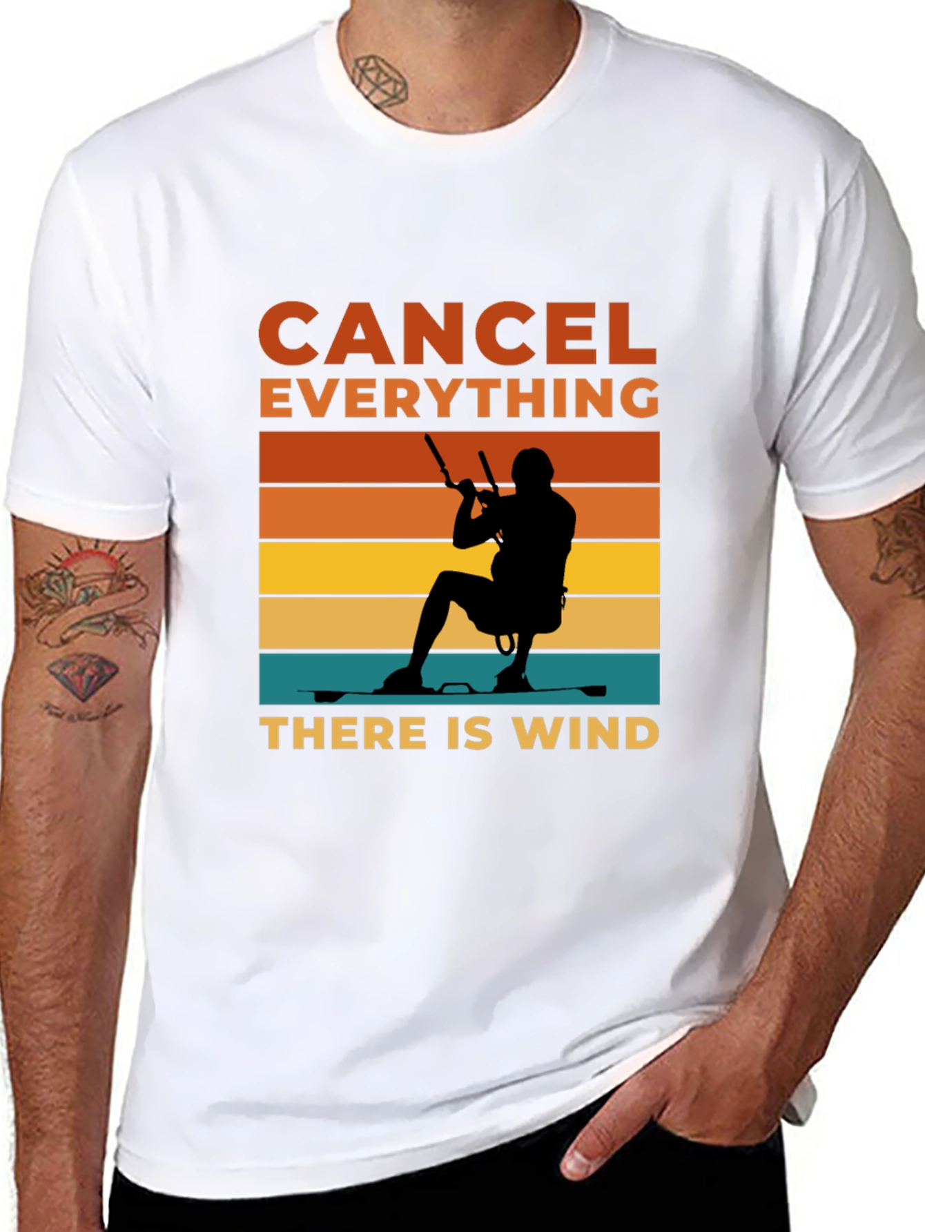 Cancel Everything Kitesurfing T-Shirt