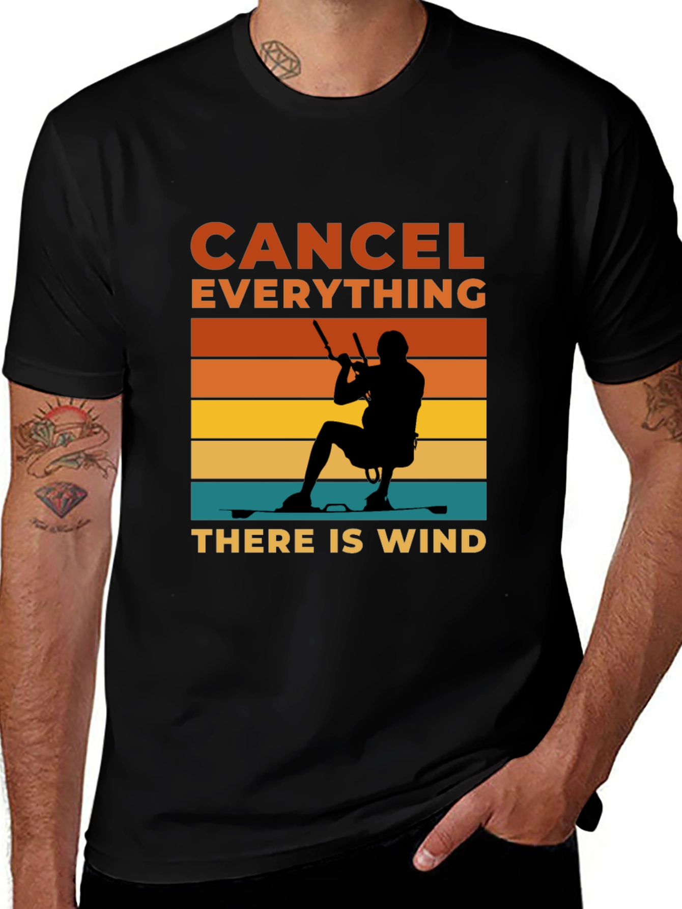 Cancel Everything Kitesurfing T-Shirt