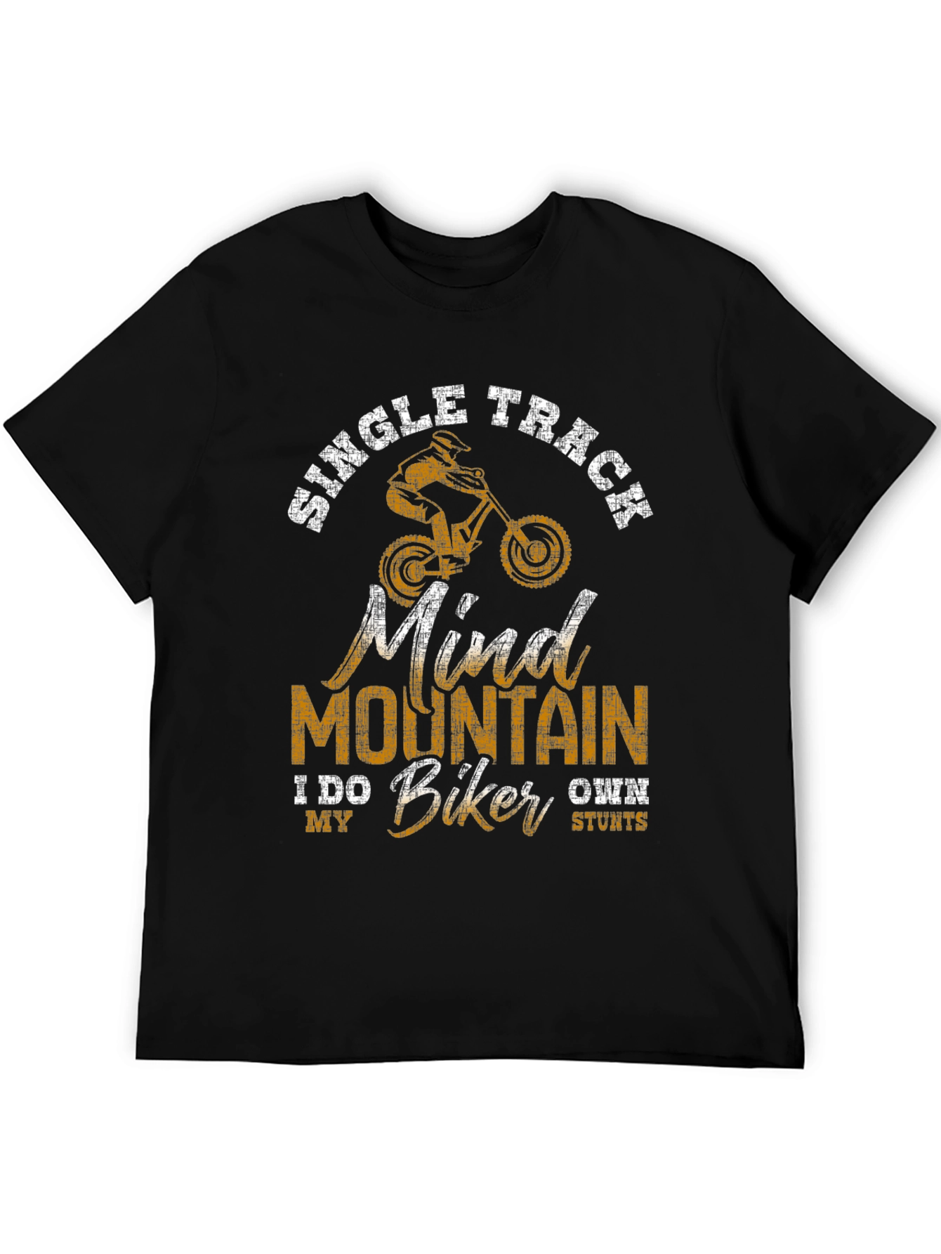 Single Track Mountain Biker T-Shirt