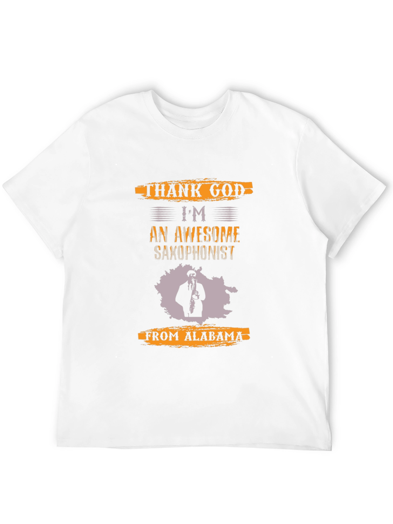 Saxophonist Alabama T-Shirt - Black