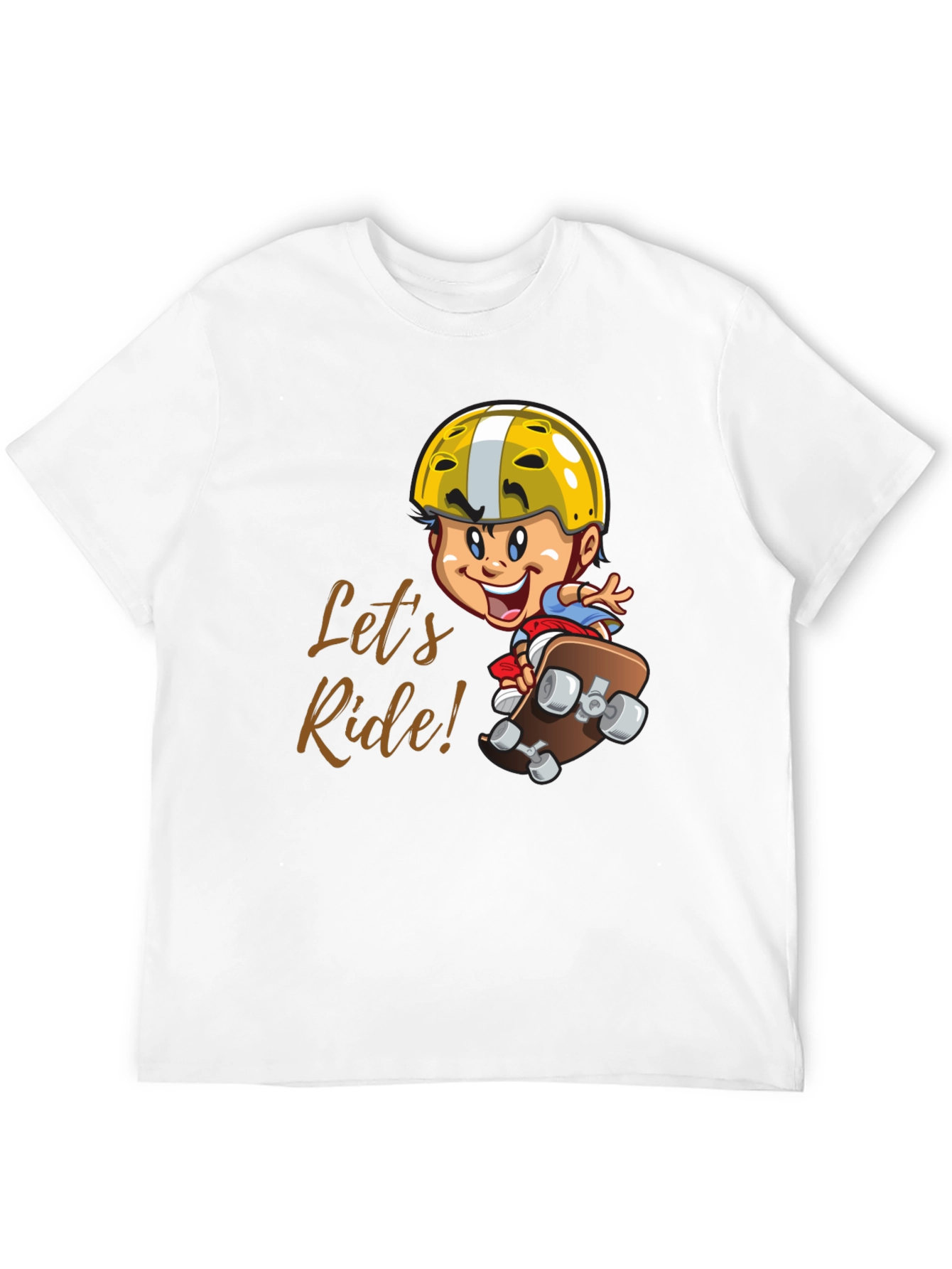 Lets Ride Skateboard T-Shirt
