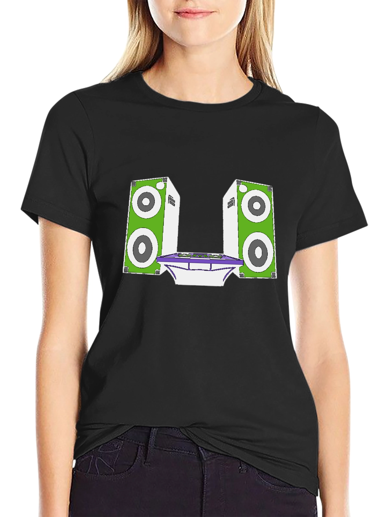 DJ Sound System Graphic Tee