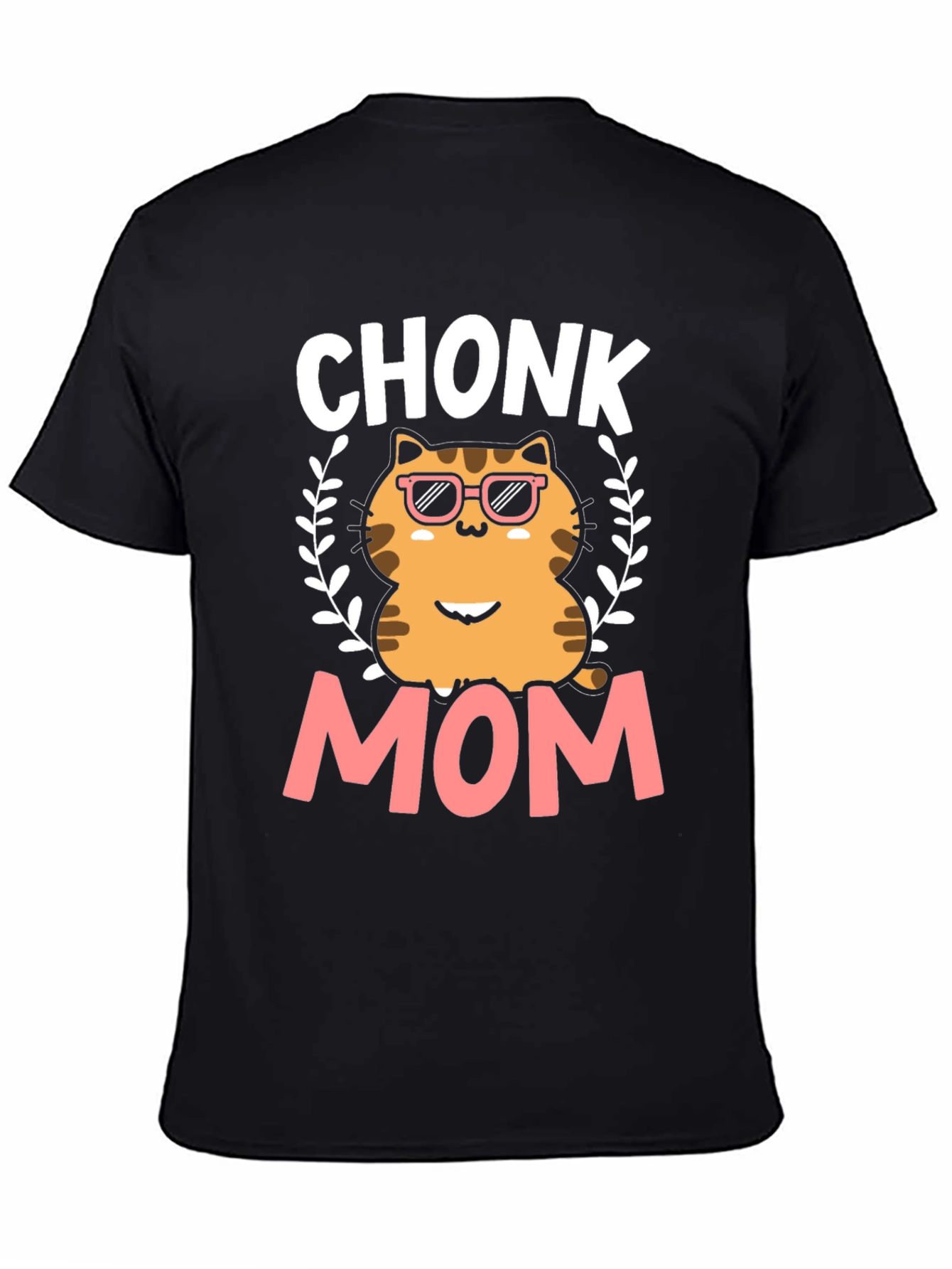 Chonk Mom T-Shirt - Cat Lovers Tee