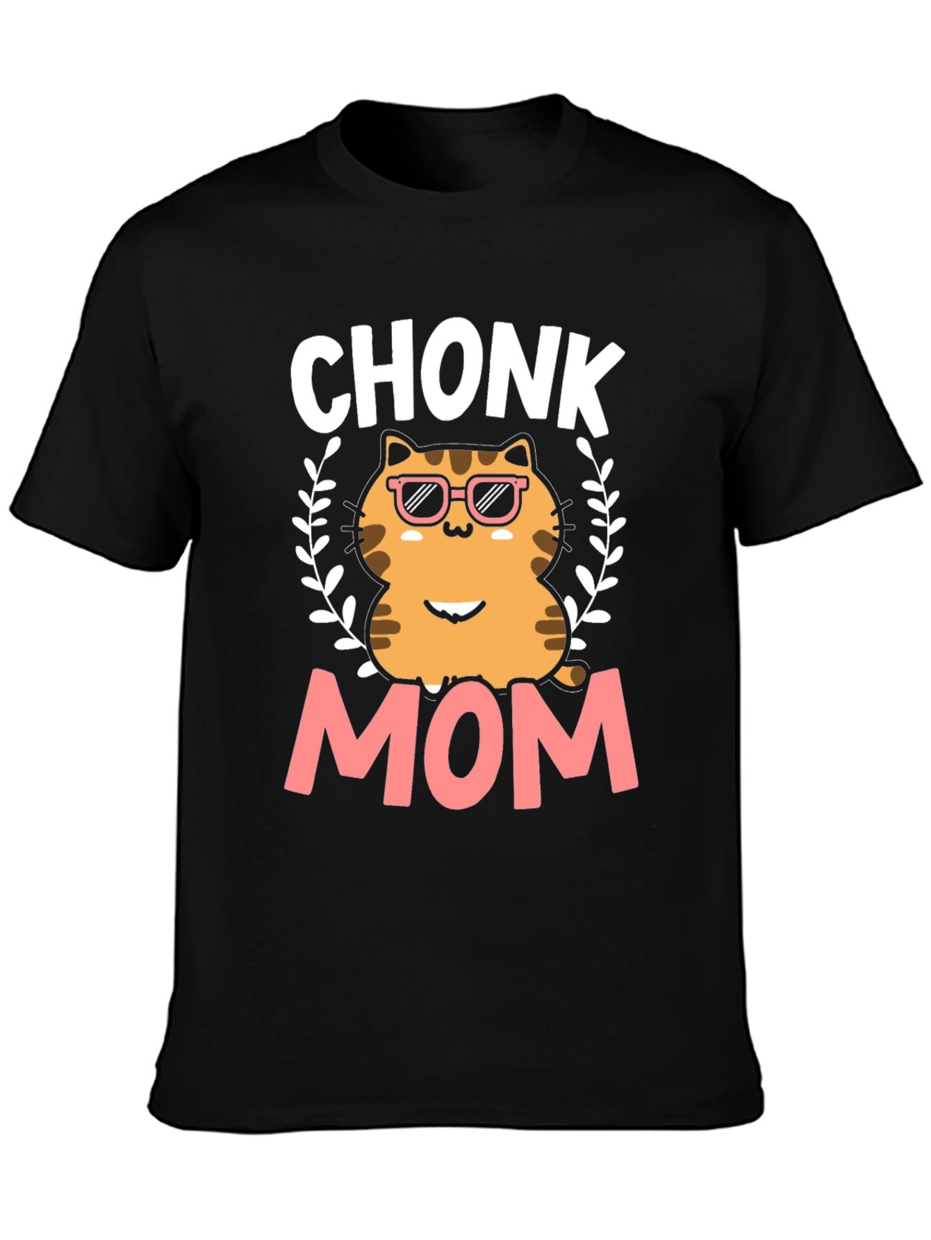 Chonk Mom T-Shirt - Cat Lovers Tee