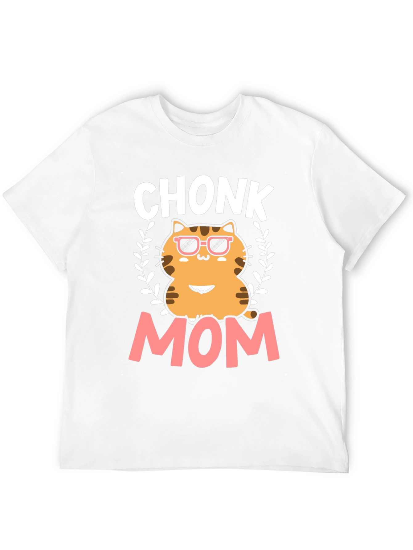 Chonk Mom T-Shirt - Cat Lovers Tee