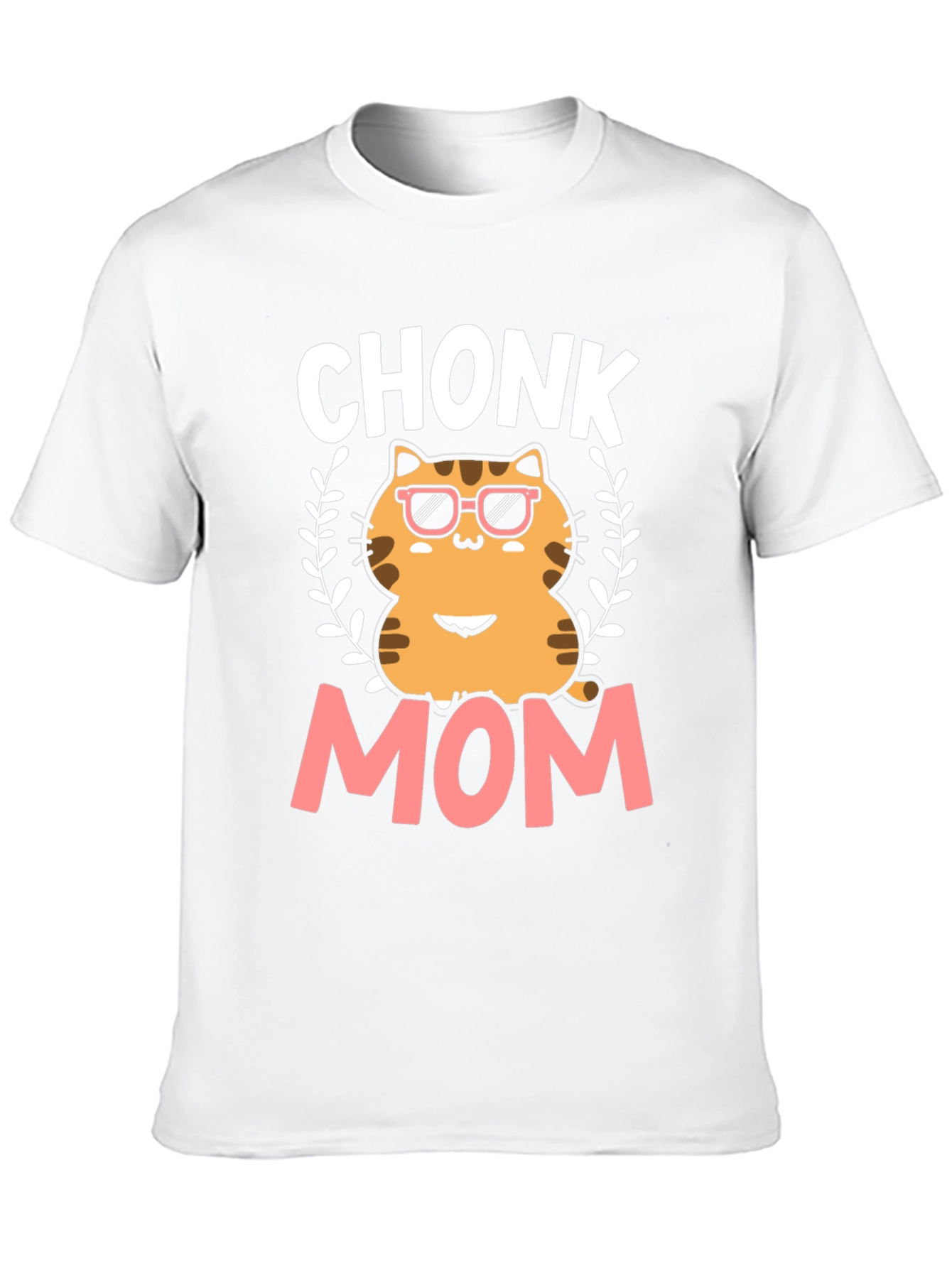 Chonk Mom T-Shirt - Cat Lovers Tee