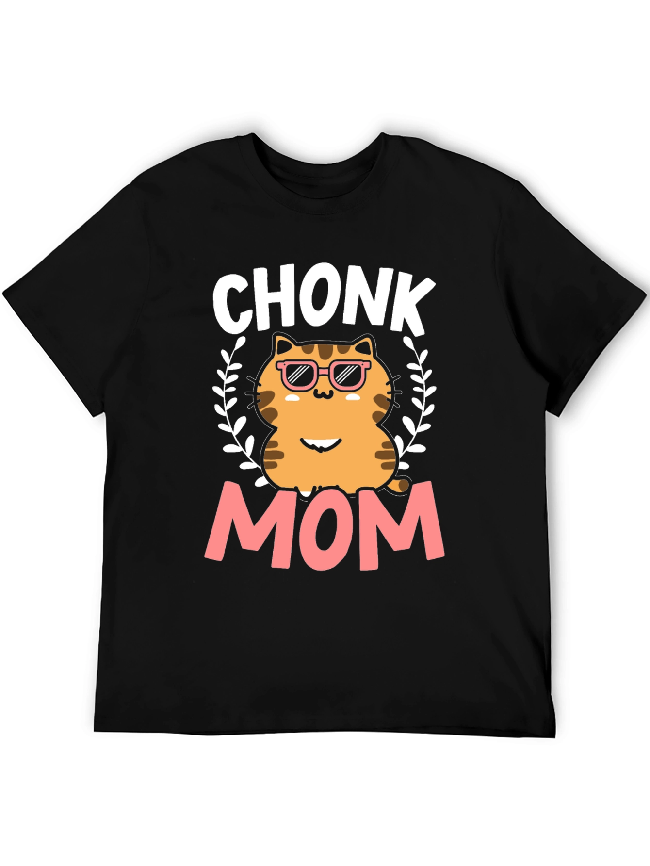 Chonk Mom T-Shirt - Cat Lovers Tee
