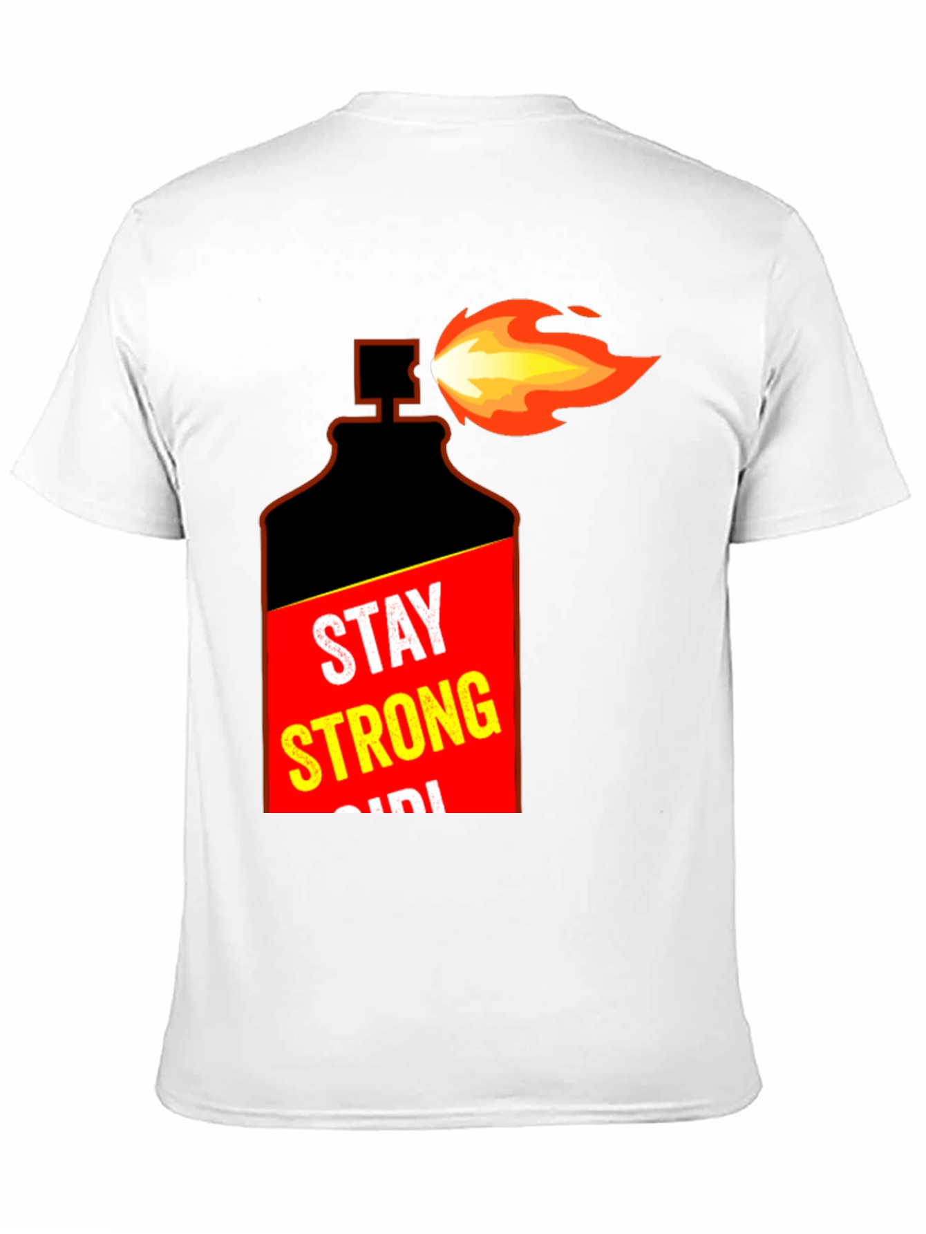 Stay Strong Molotov Cocktail Graphic T-Shirt