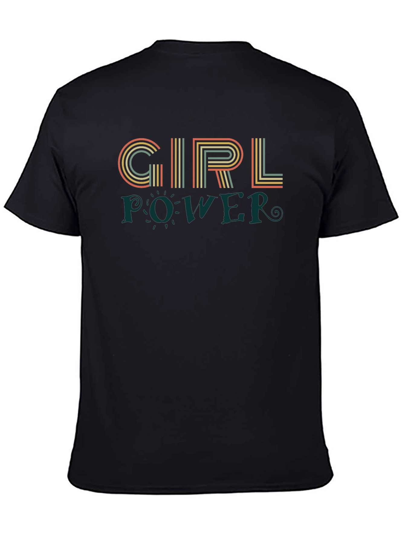 Girl Power Retro Graphic T-Shirt