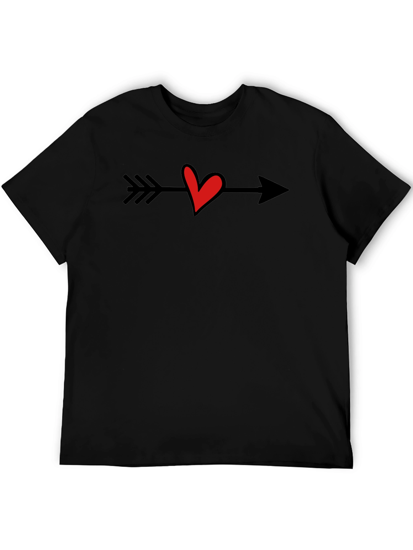 Heart Arrow T-Shirt - Love Cupid Valentine