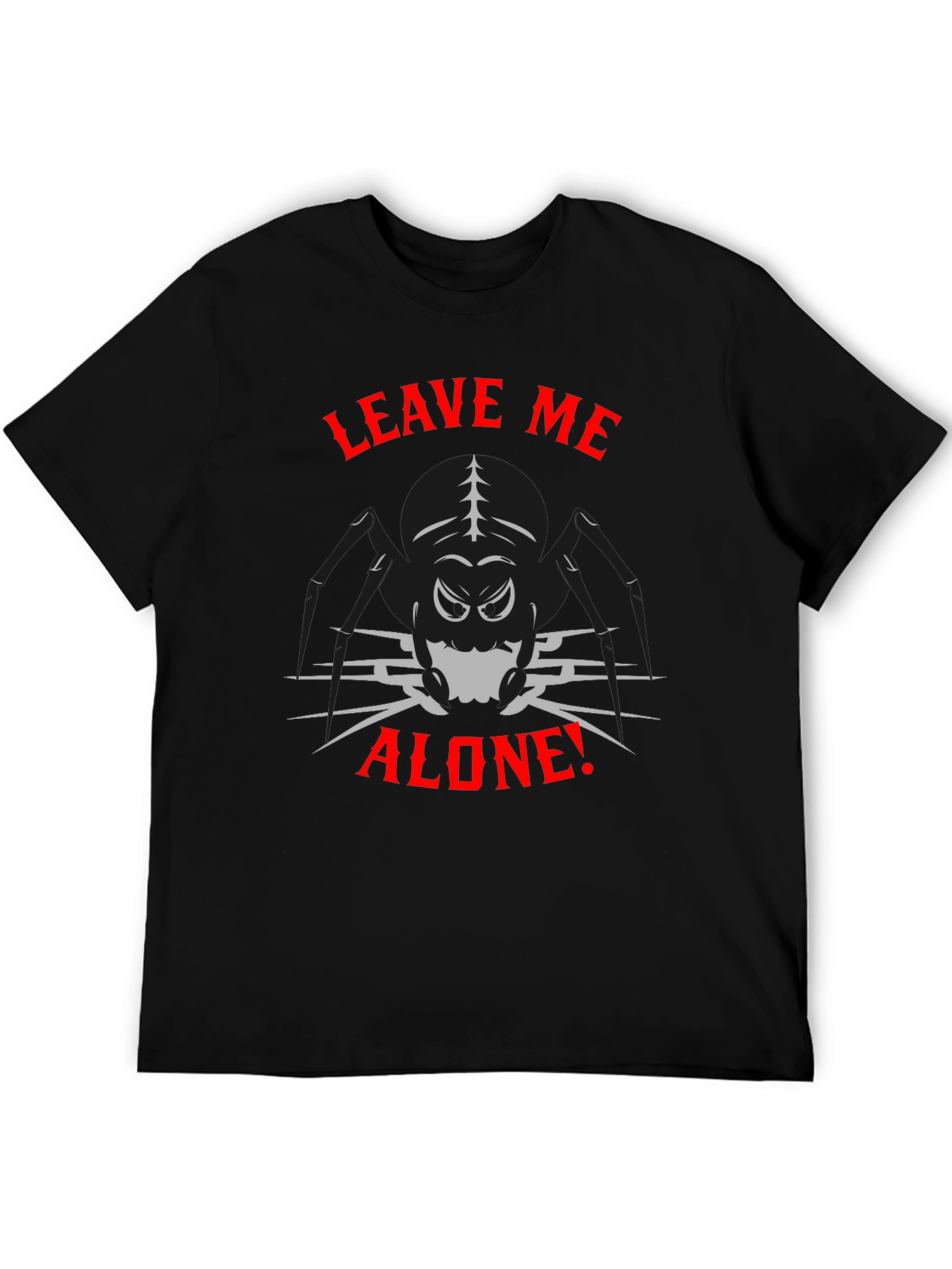 Leave Me Alone Spider Graphic T-Shirt