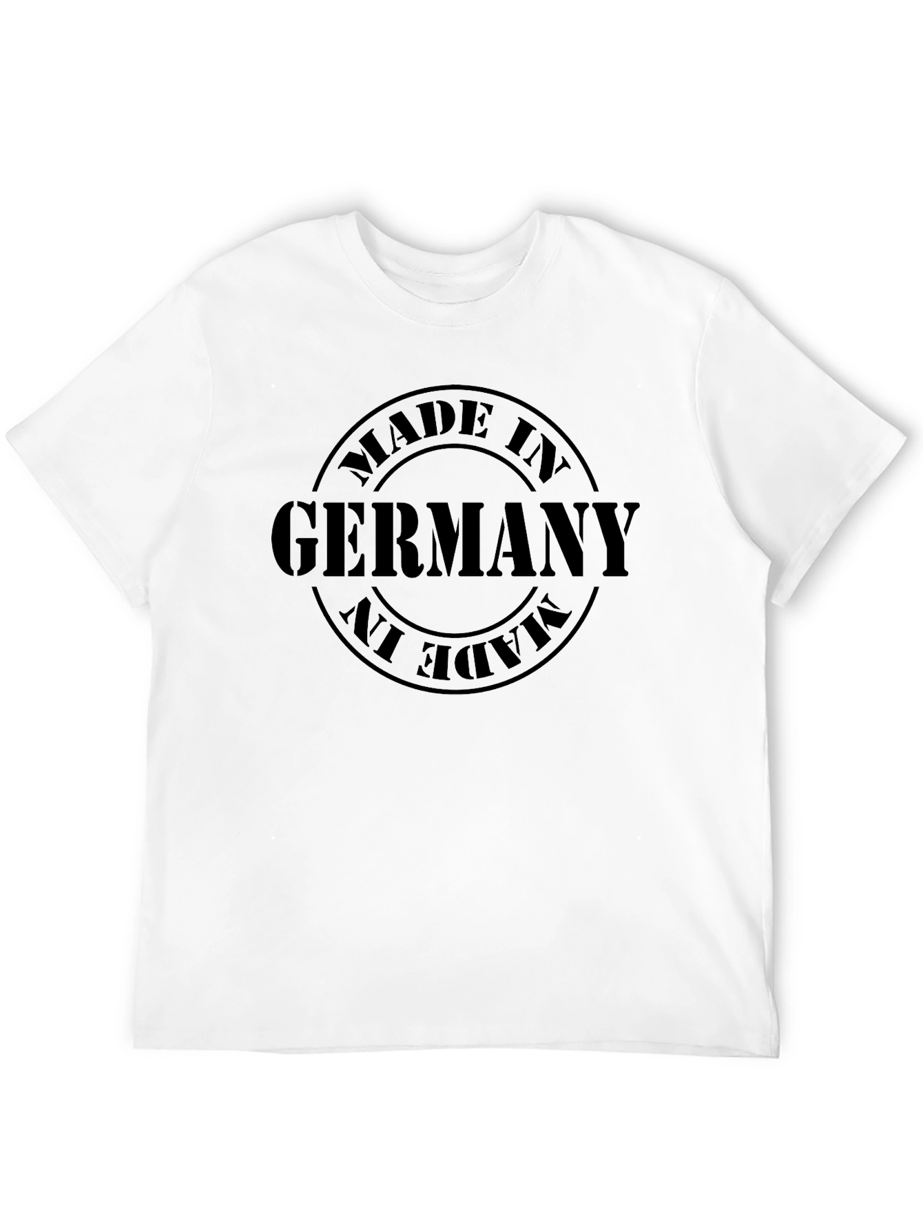 Made in Germany Black Graphic T-Shirt